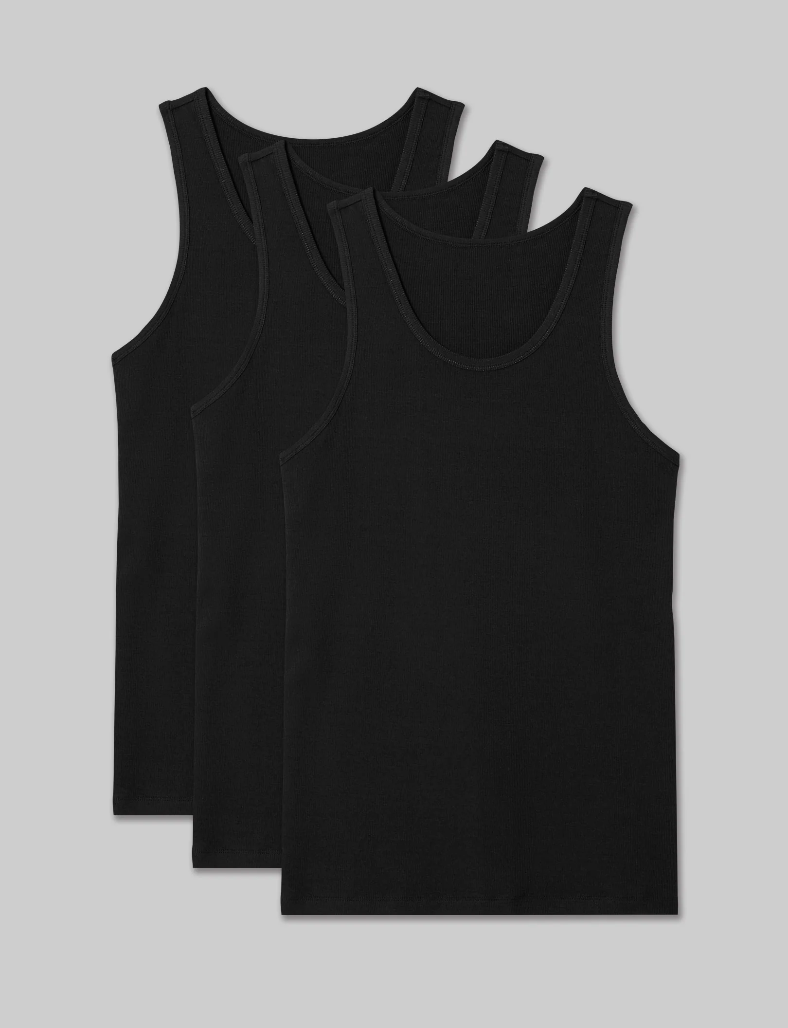 Cool Cotton Rib Tank (3-Pack) - Image 2