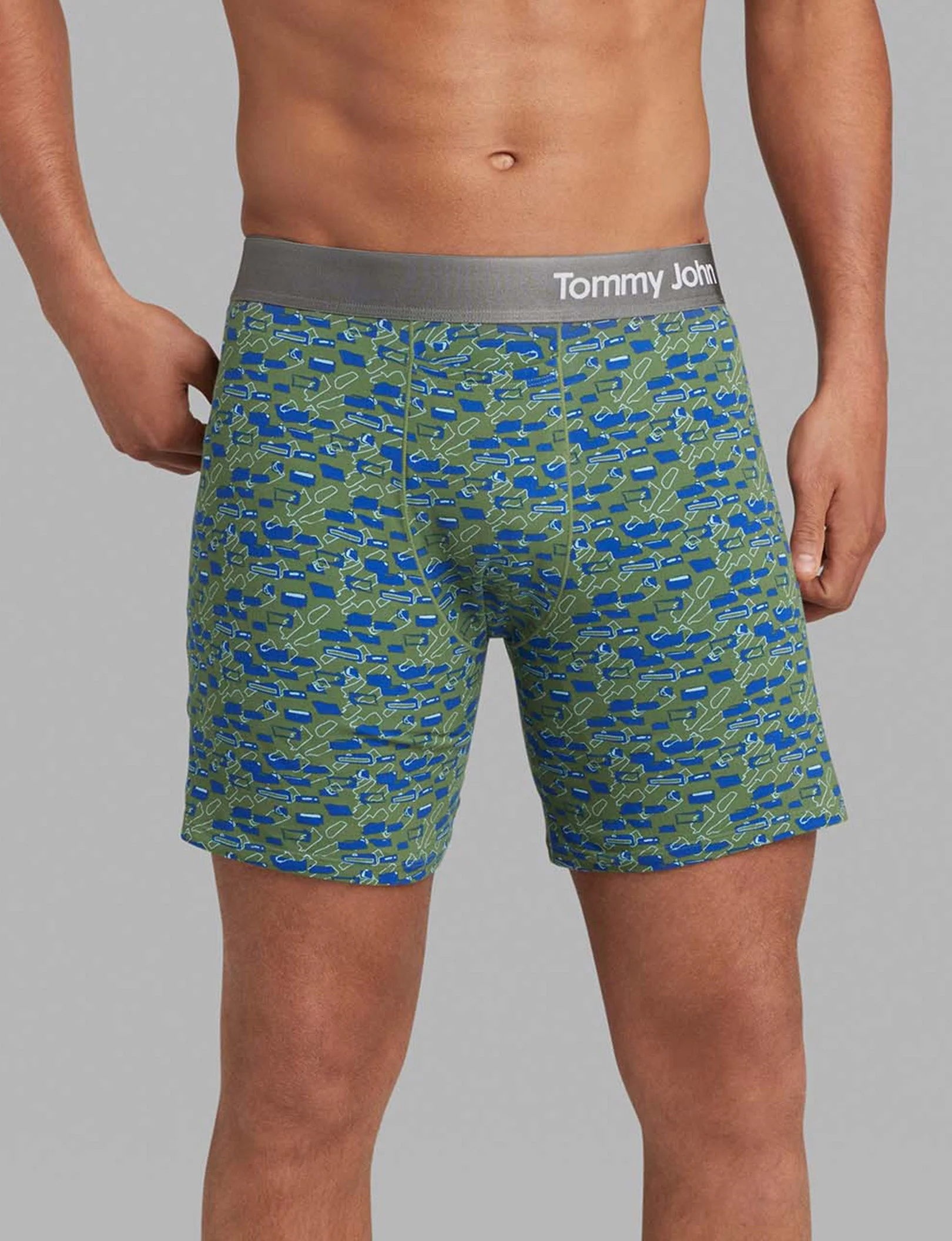 Cool Cotton Relaxed Fit Boxer 6" - Image 42