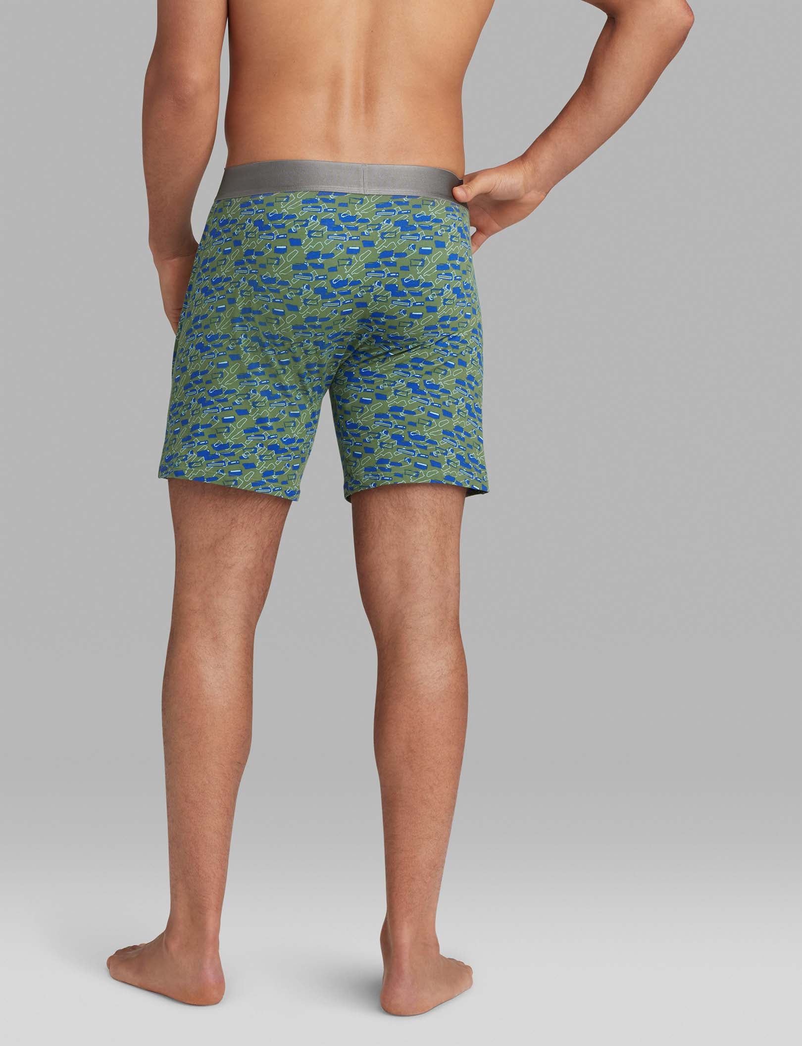 Cool Cotton Relaxed Fit Boxer 6" - Image 60