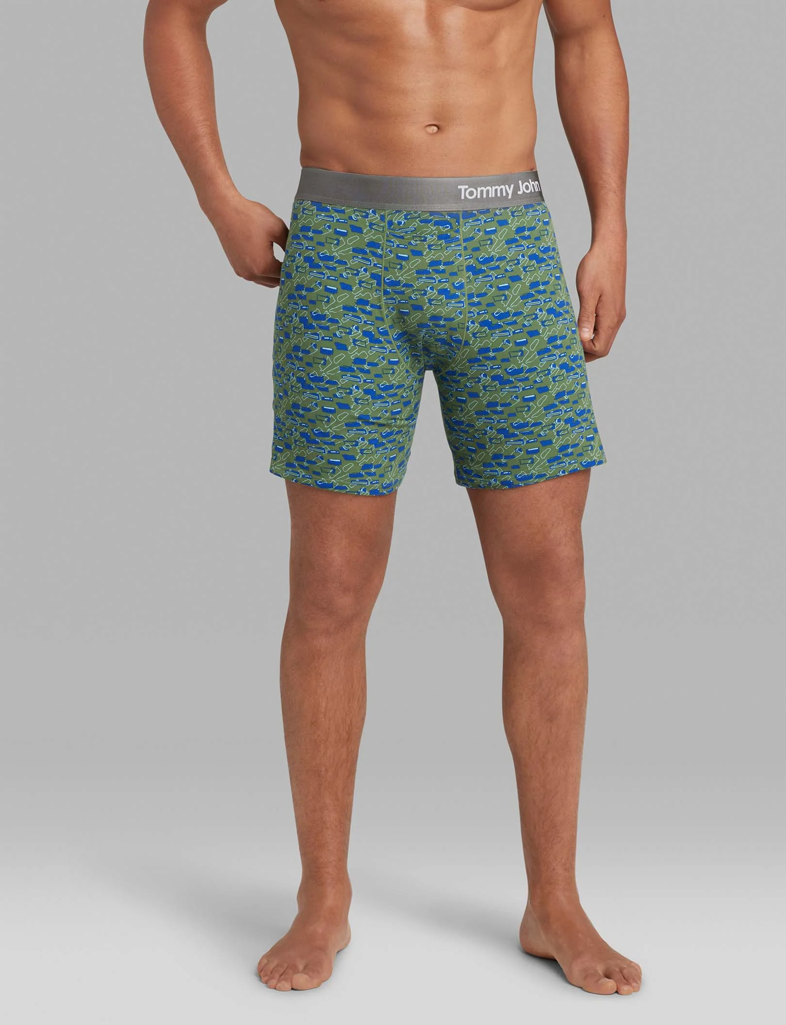 Cool Cotton Relaxed Fit Boxer 6" - Image 61
