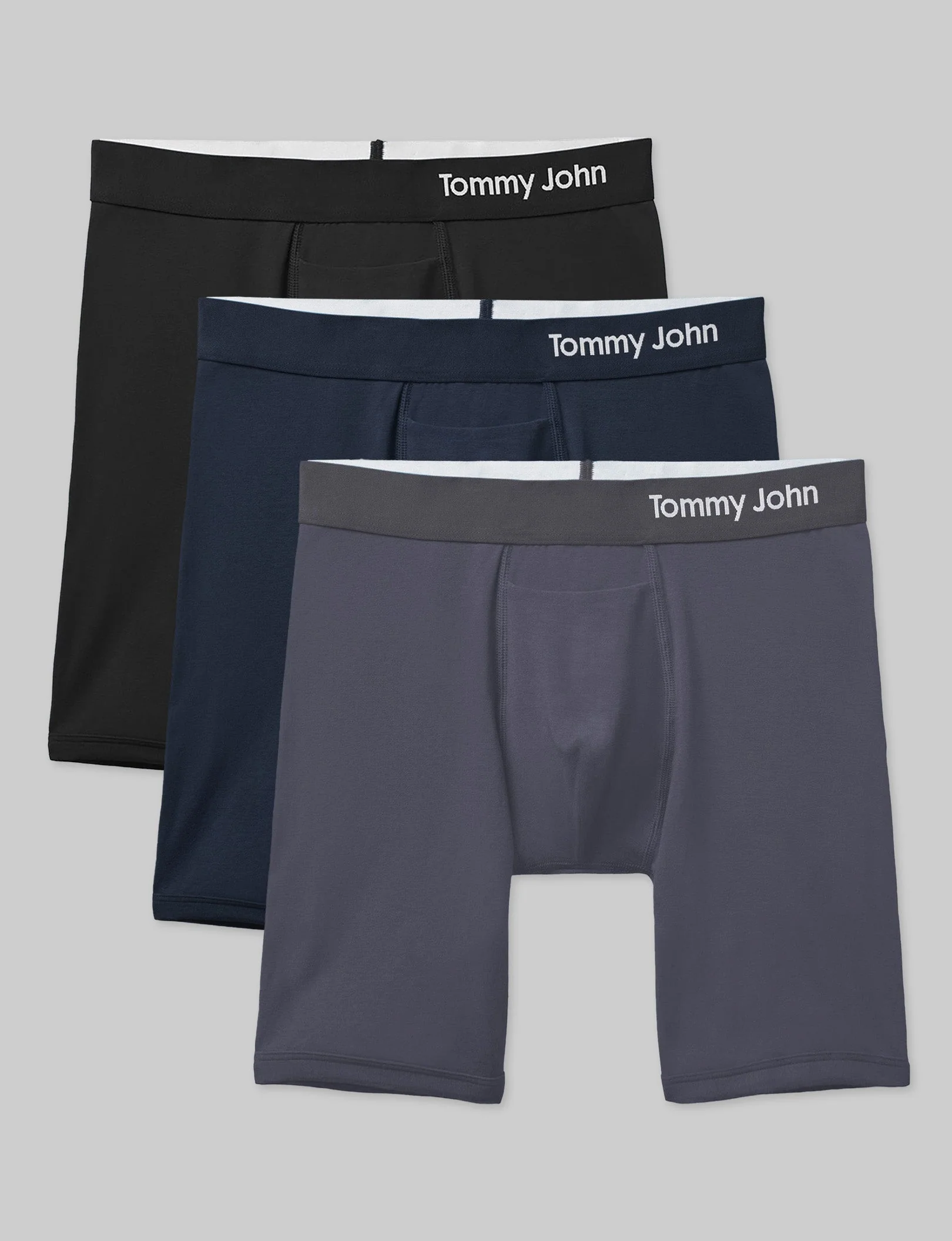 Cool Cotton Boxer Brief 8" (3-Pack) - Image 2