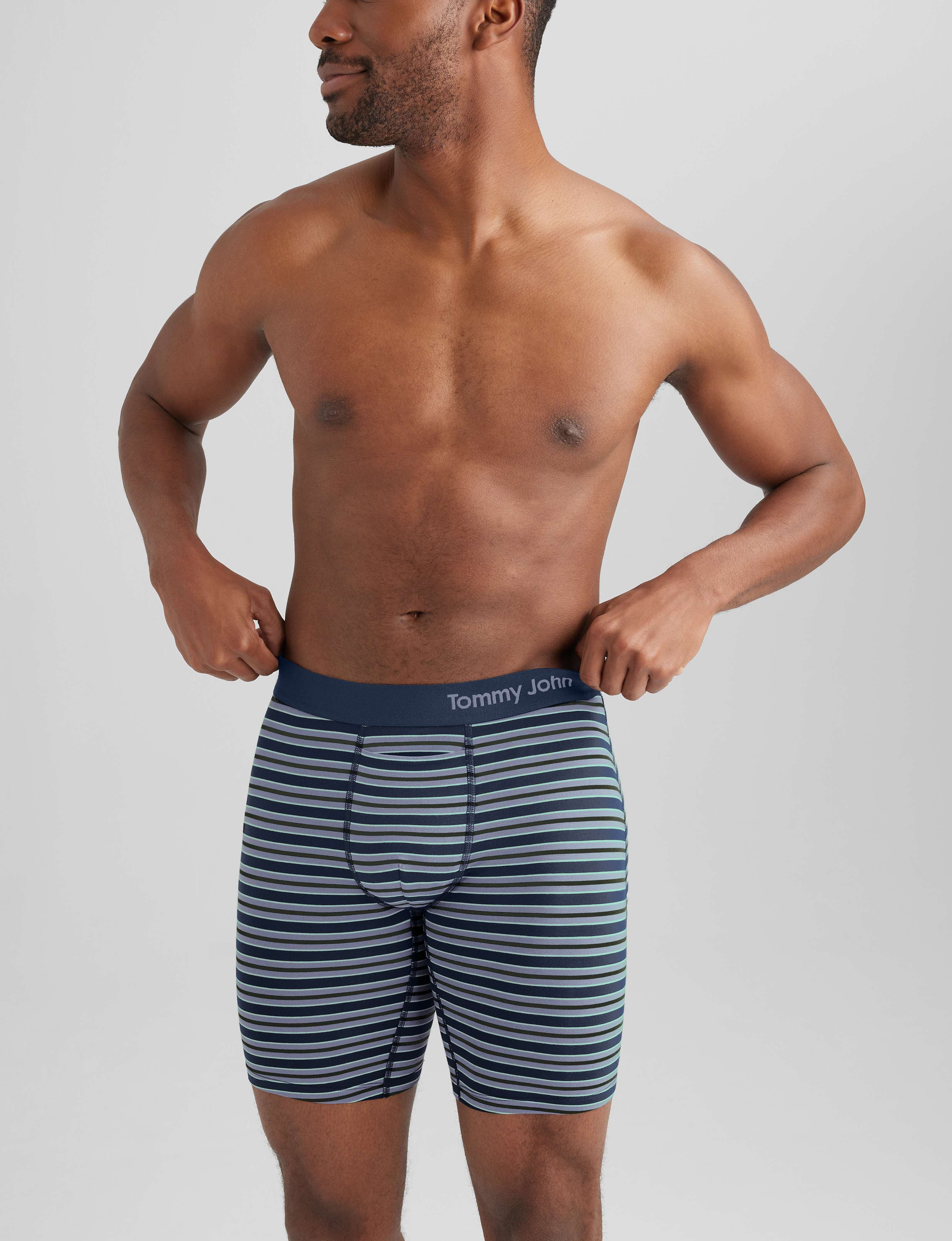 Cool Cotton Boxer Brief 8" (3-Pack) - Image 27