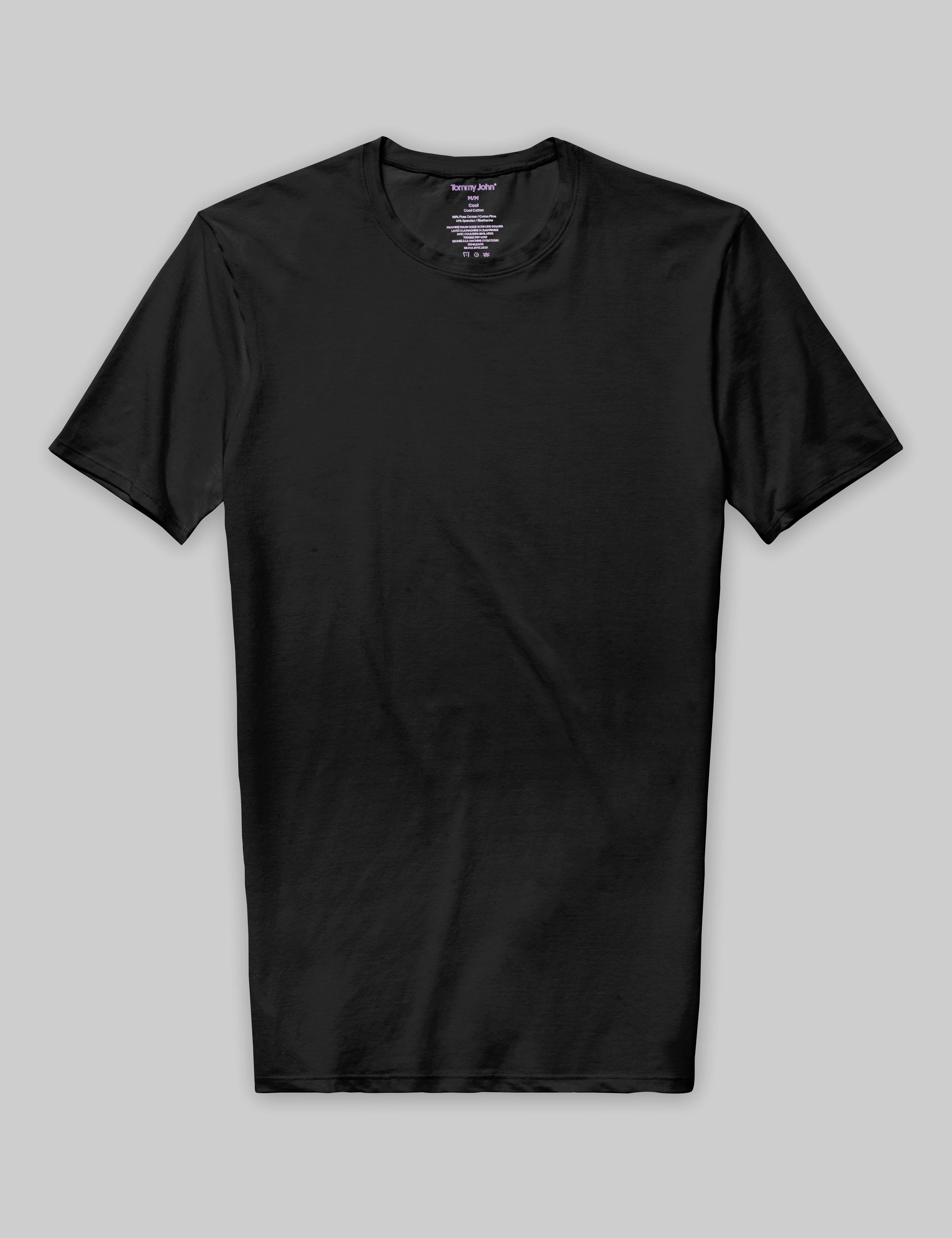 Cool Cotton Crew Neck Stay-Tucked Undershirt - Image 12
