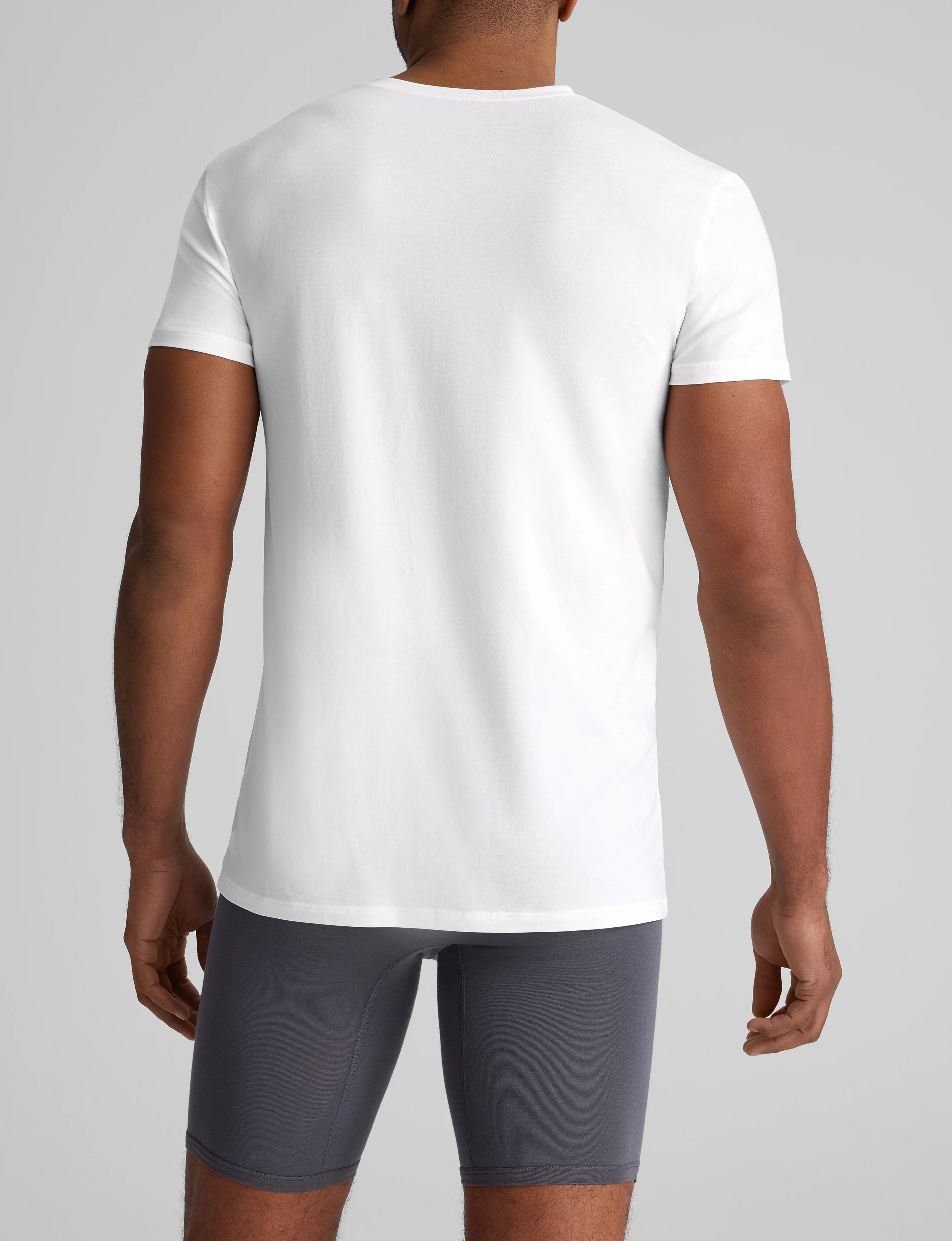 Cool Cotton High V-Neck Modern Fit Undershirt (3-Pack) - Image 7