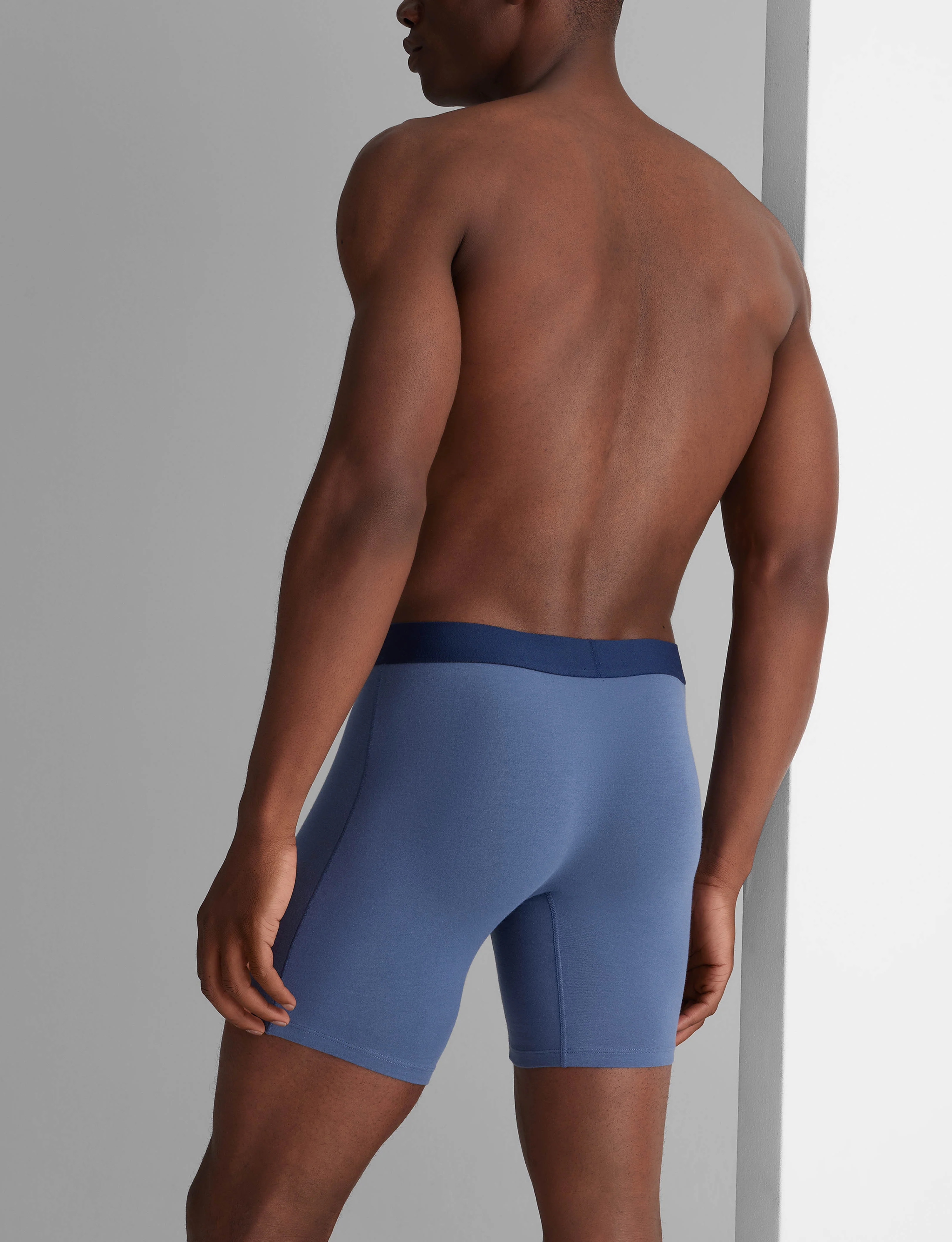 Cool Cotton Mid-Length Boxer Brief 6" - Image 17