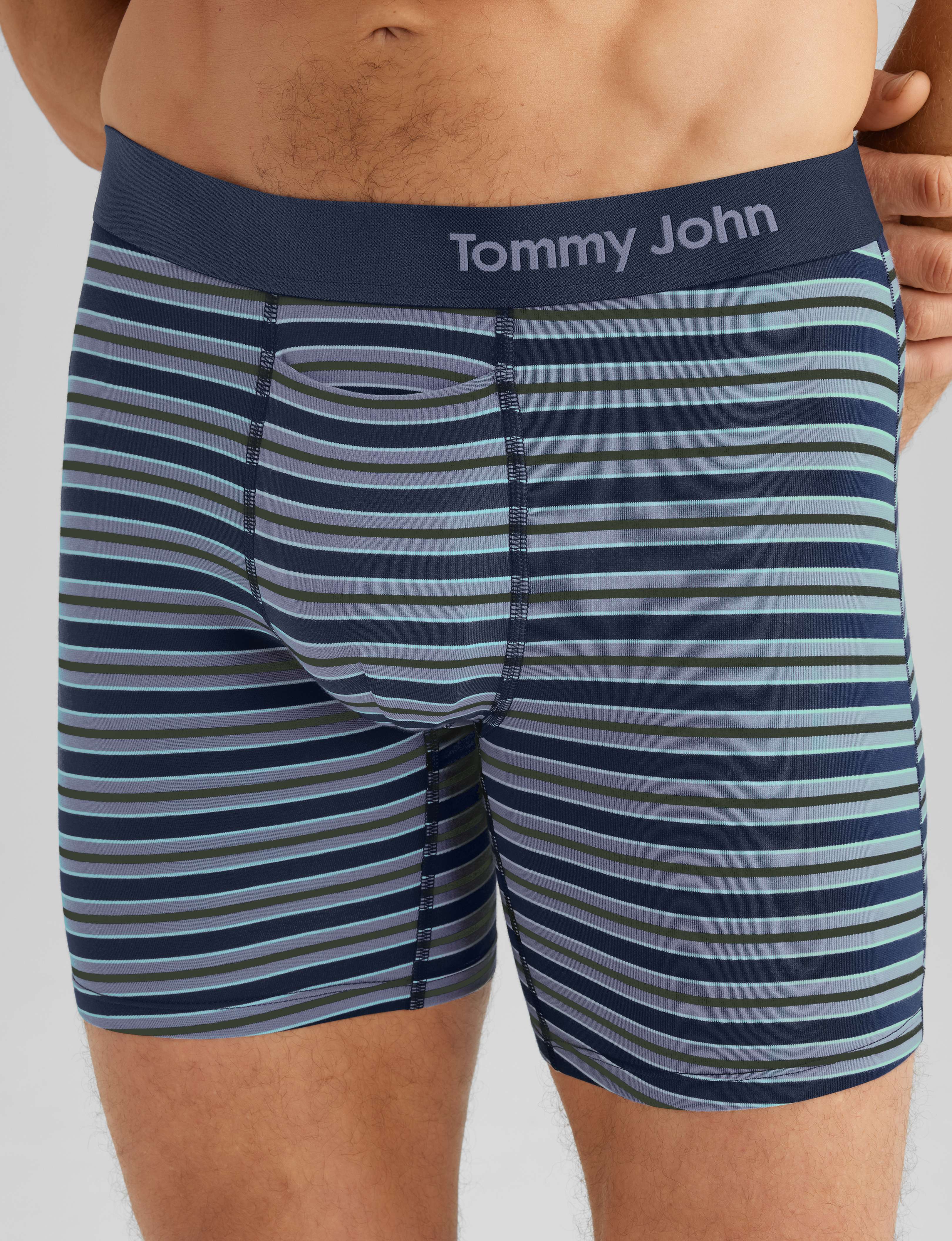 Cool Cotton Mid-Length Boxer Brief 6" - Image 29