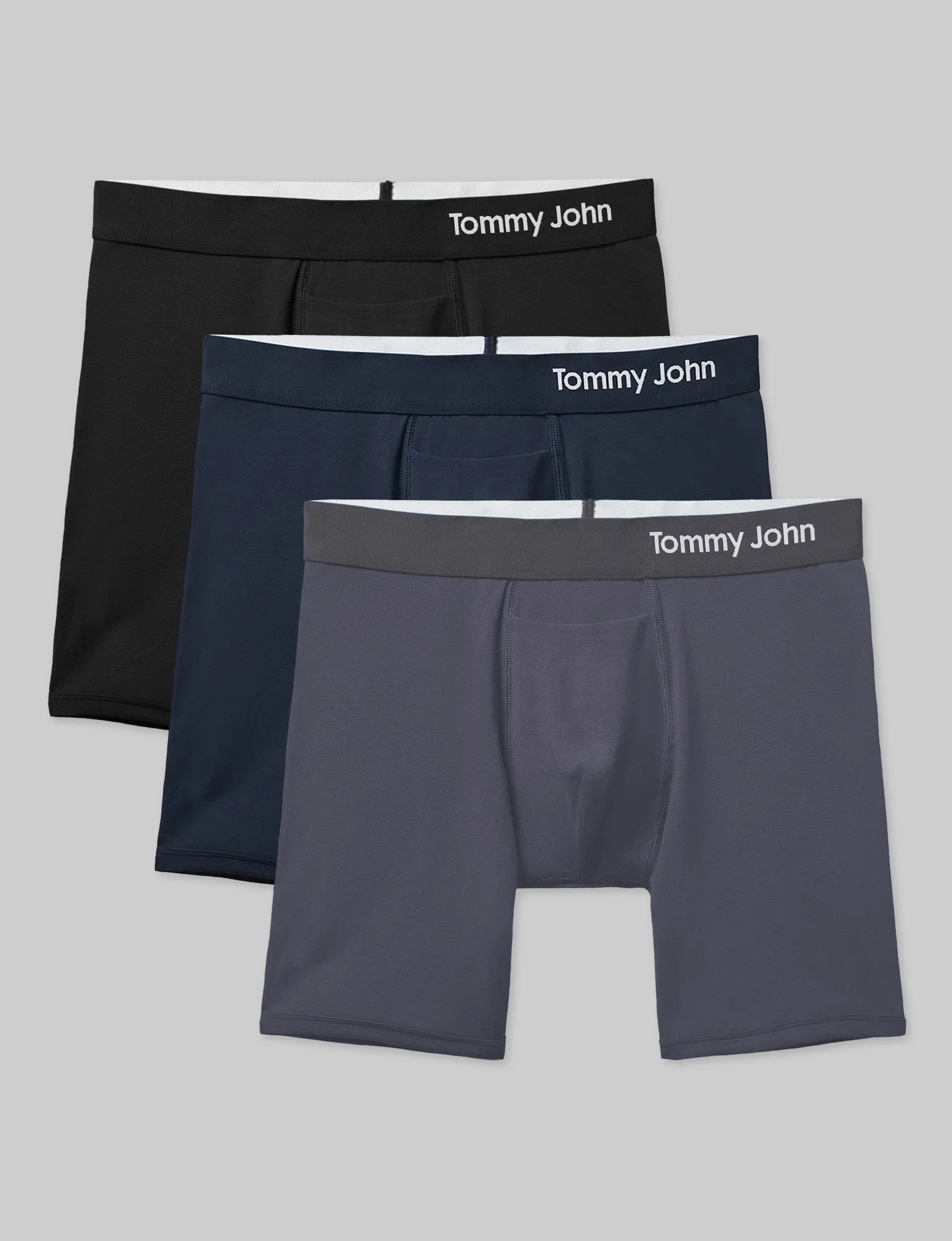 Cool Cotton Mid-Length Boxer Brief 6" (3-Pack) - Image 3