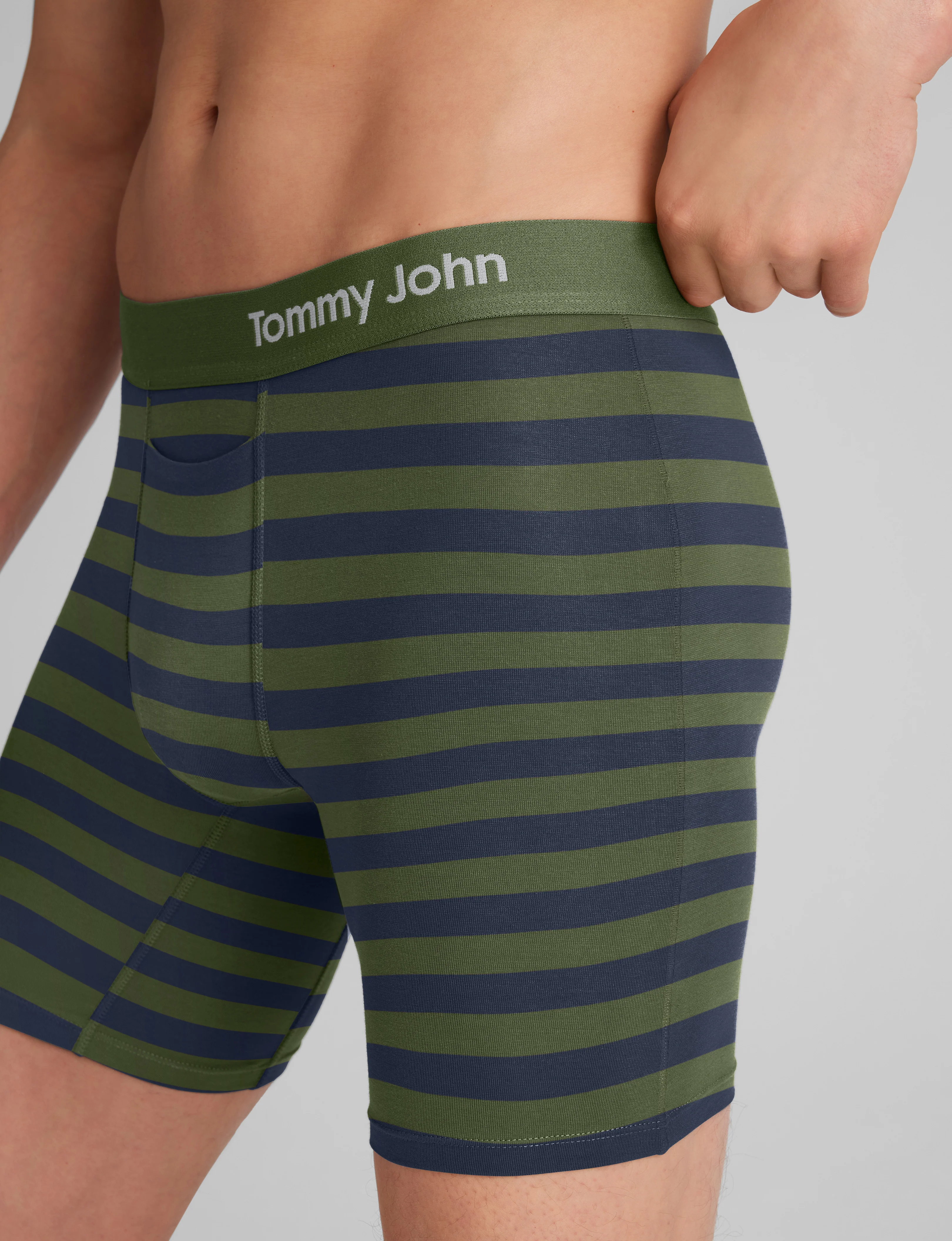 Cool Cotton Mid-Length Boxer Brief 6" - Image 38
