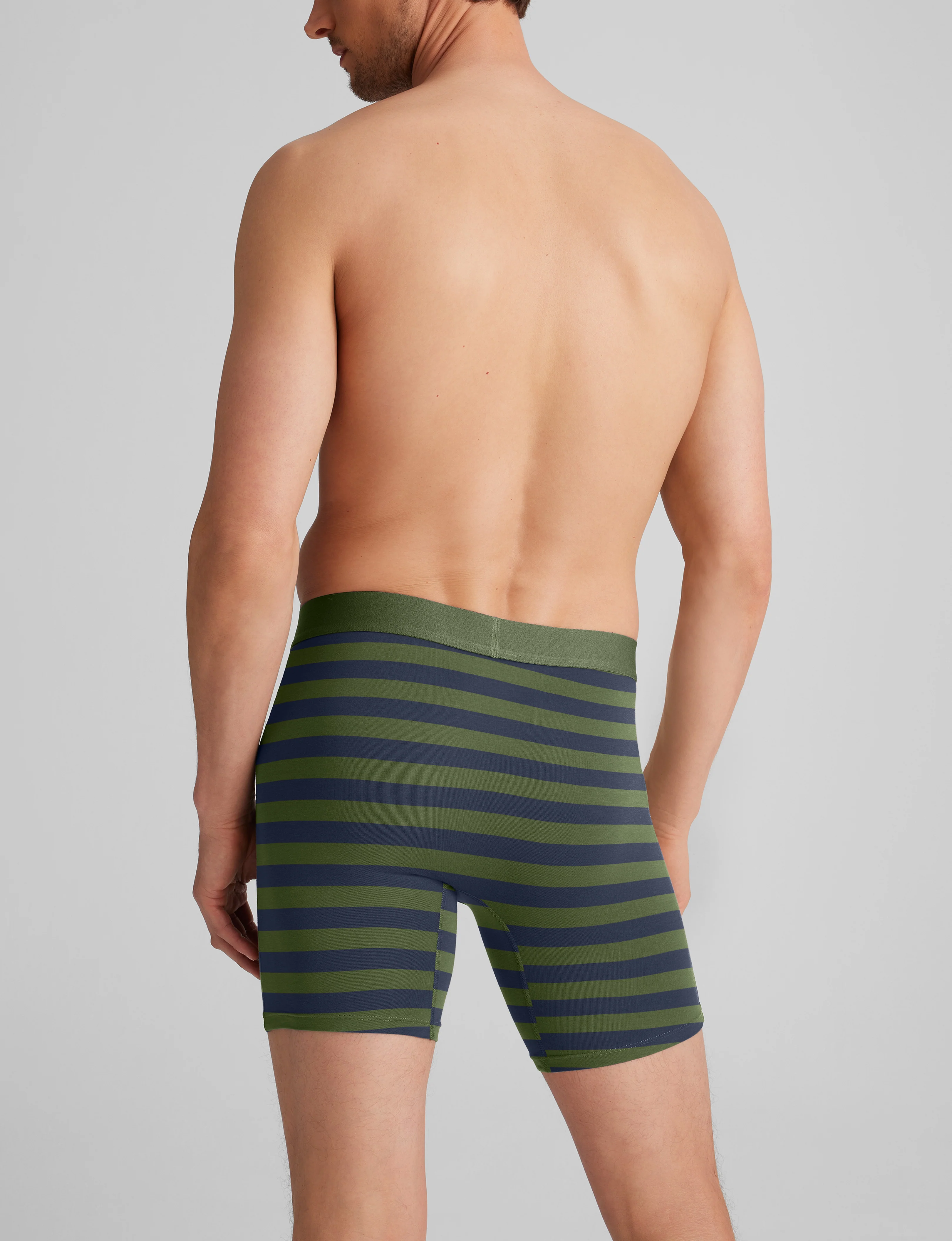 Cool Cotton Mid-Length Boxer Brief 6" - Image 40