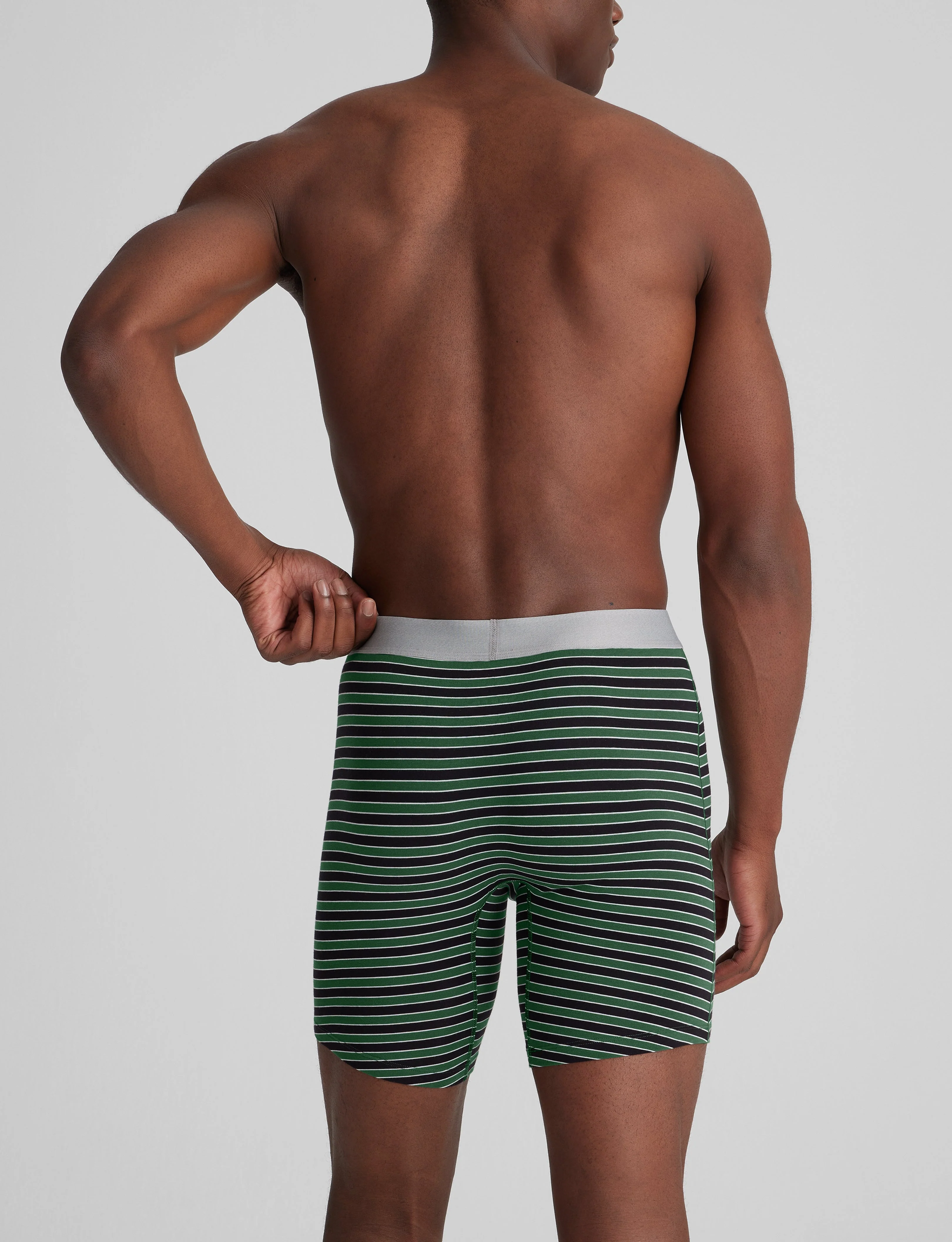 Cool Cotton Mid-Length Boxer Brief 6" - Image 13