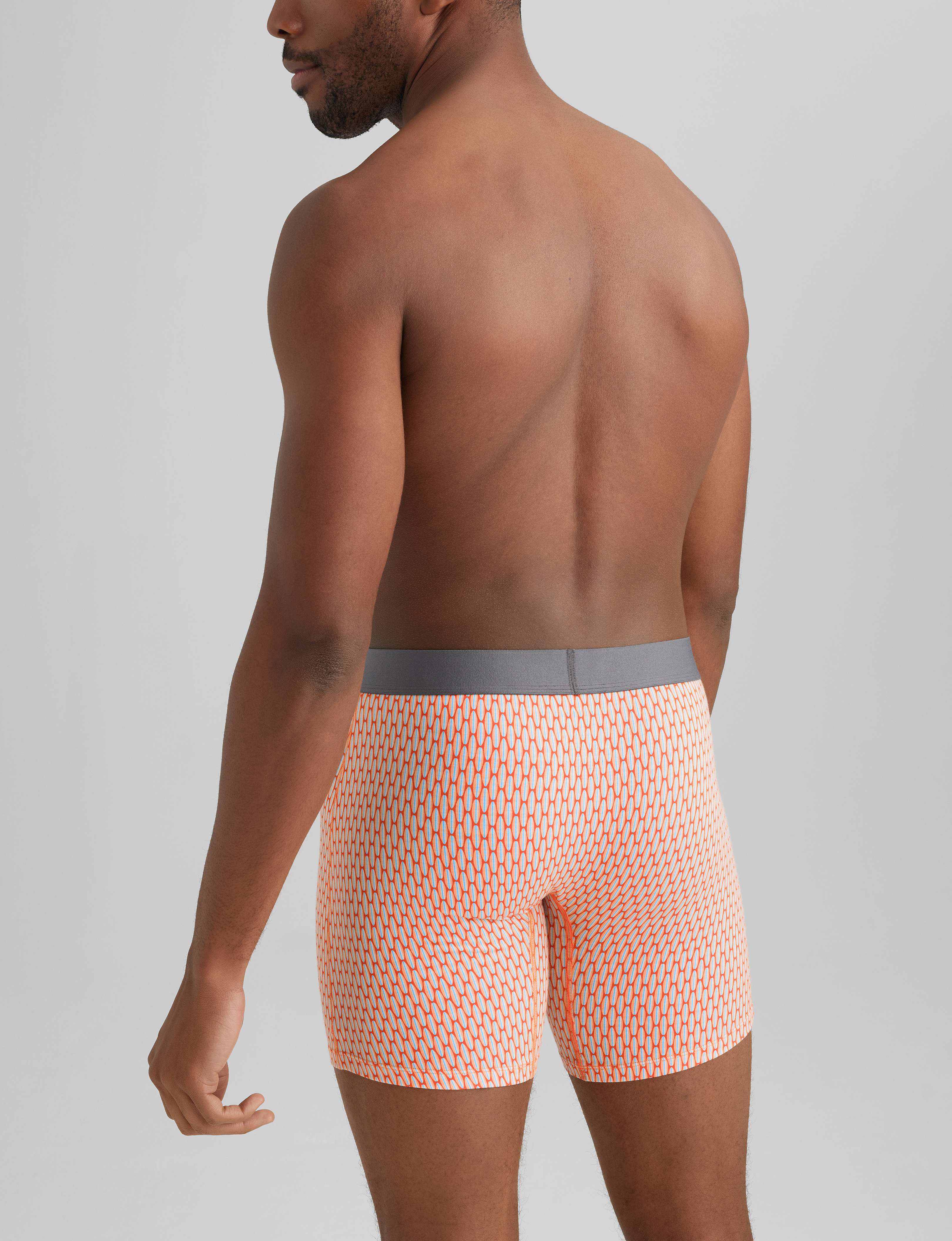 Cool Cotton Mid-Length Boxer Brief 6" - Image 27