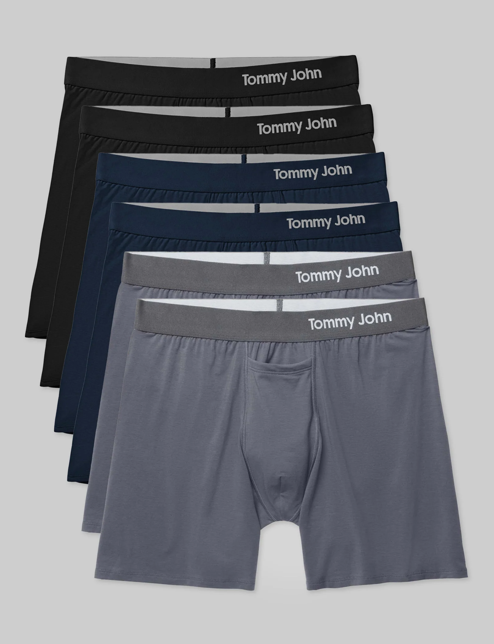 Cool Cotton Relaxed Fit Boxer 6" (6-Pack) - Image 2