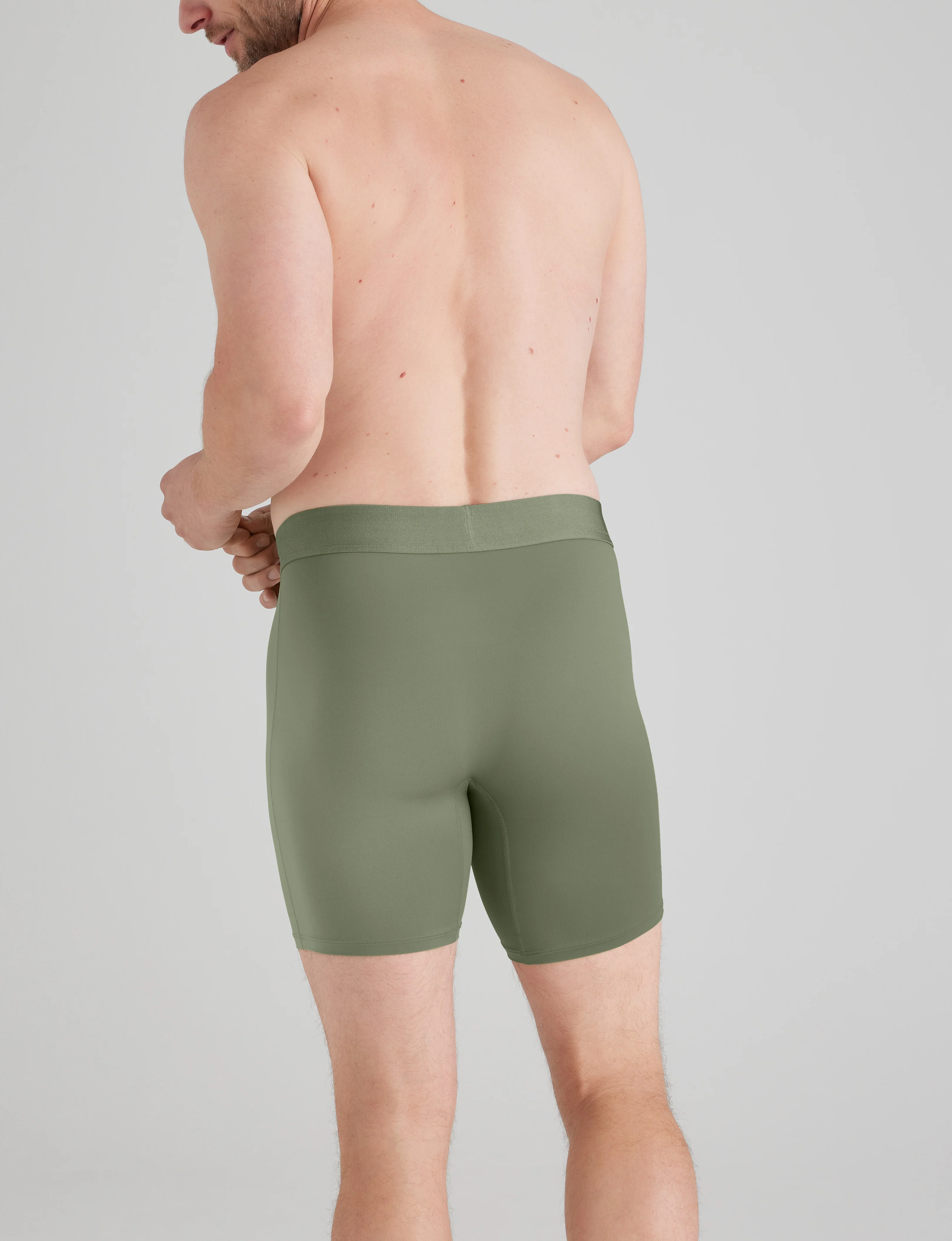 Customized Flex Mid-Length Boxer Brief 6" (6-Pack) - Image 9