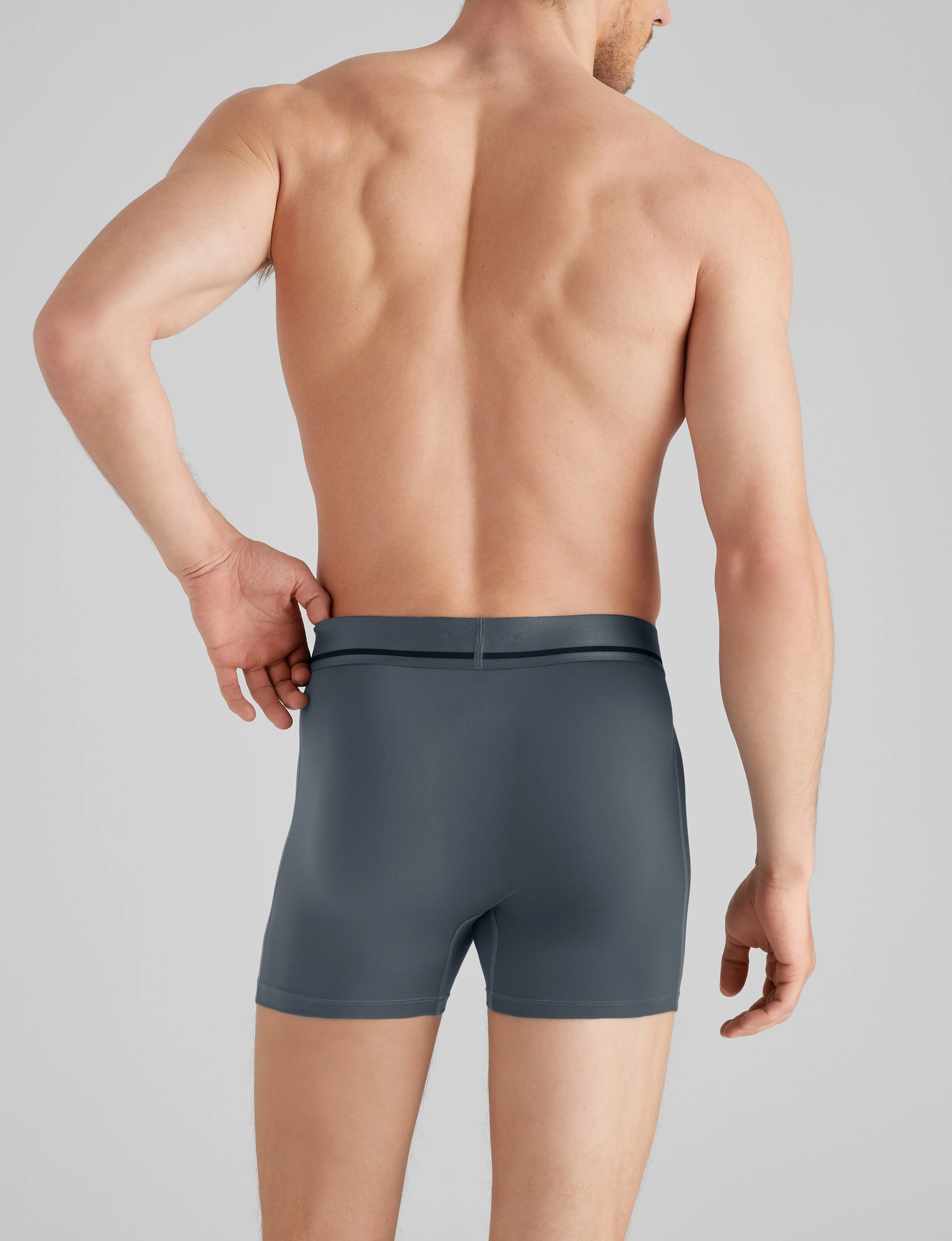 DriComfort® Mid-Length Boxer Brief 6" - Image 6