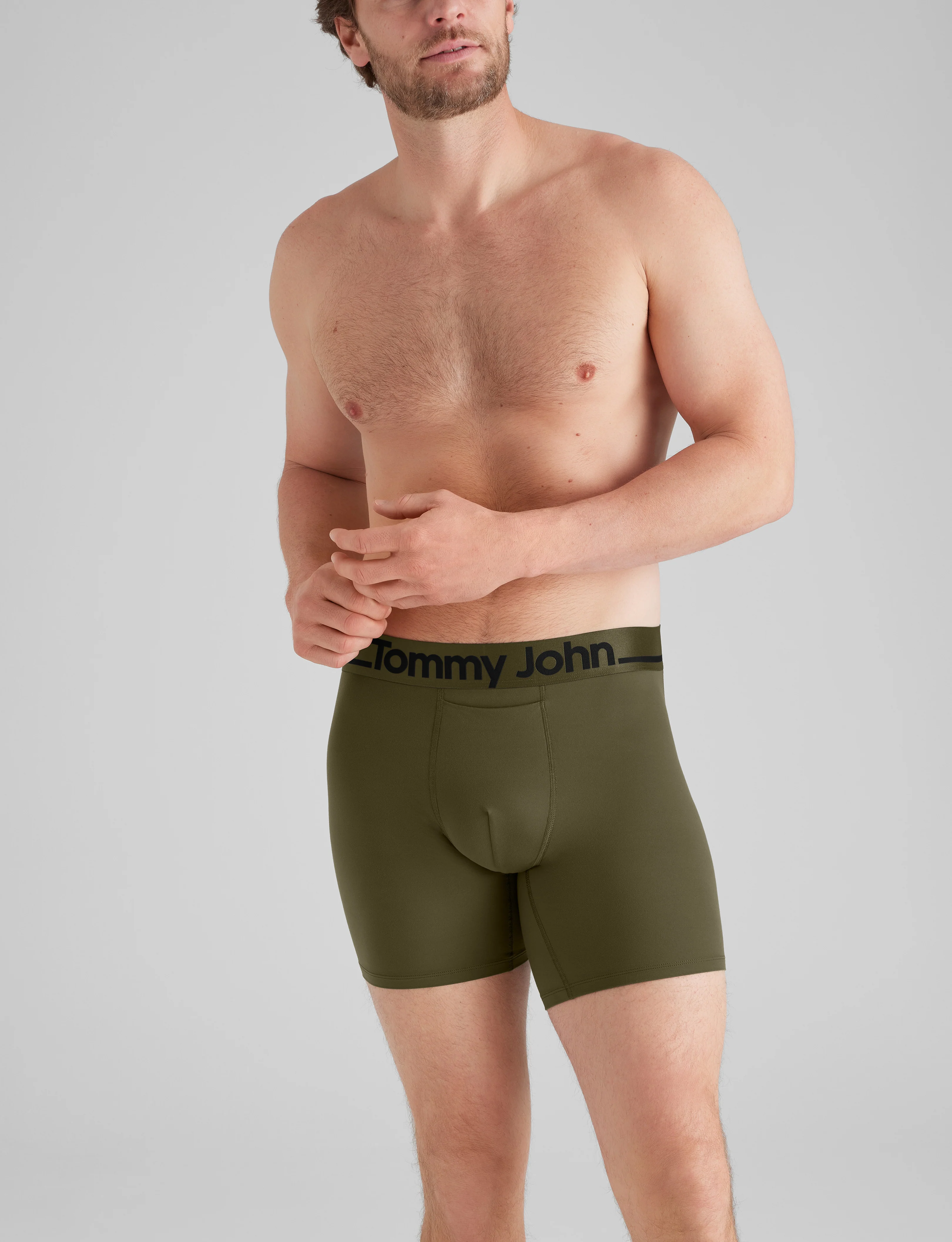 DriComfort® Mid-Length Boxer Brief 6" - Image 8
