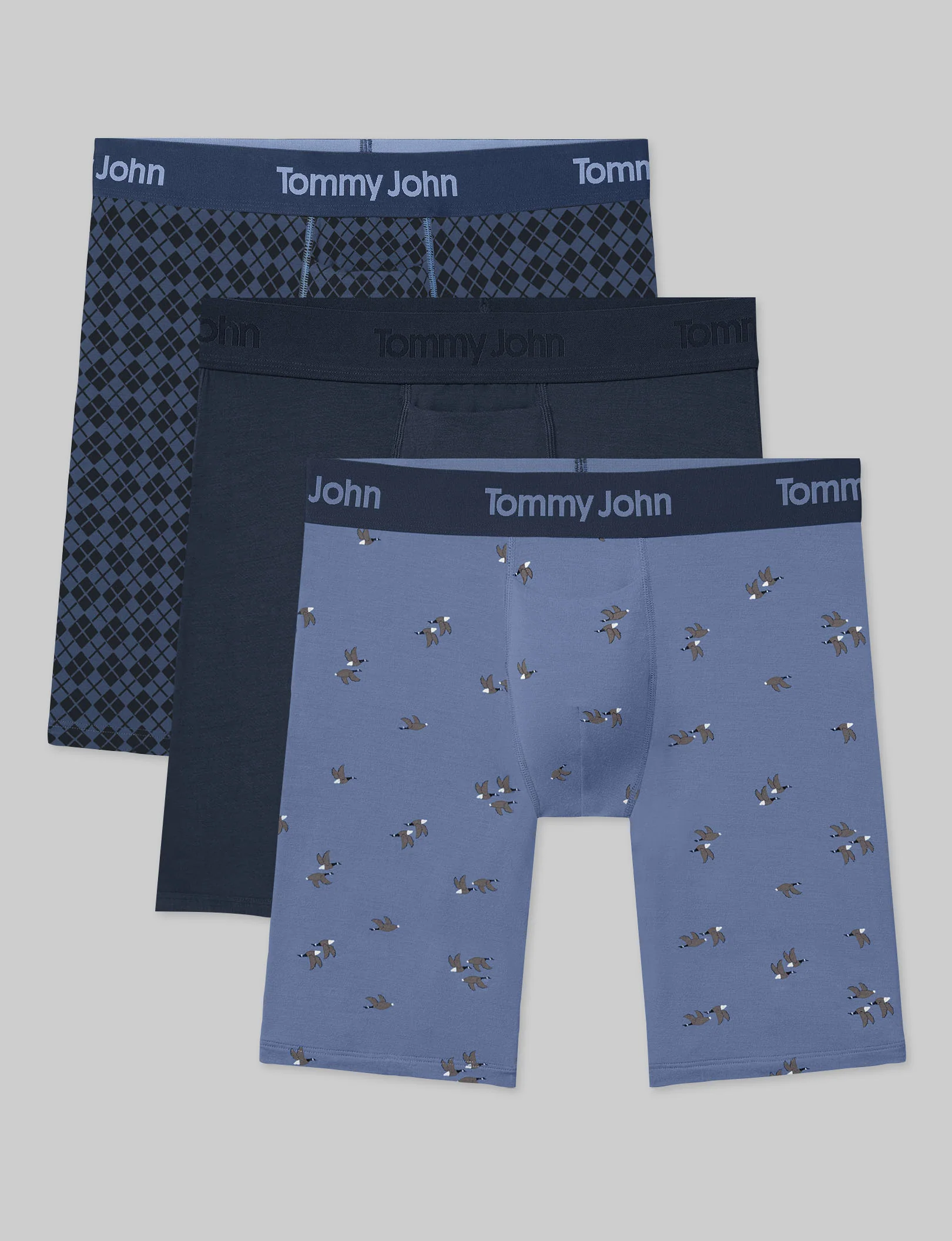 Second Skin Boxer Brief 8" (3-Pack)