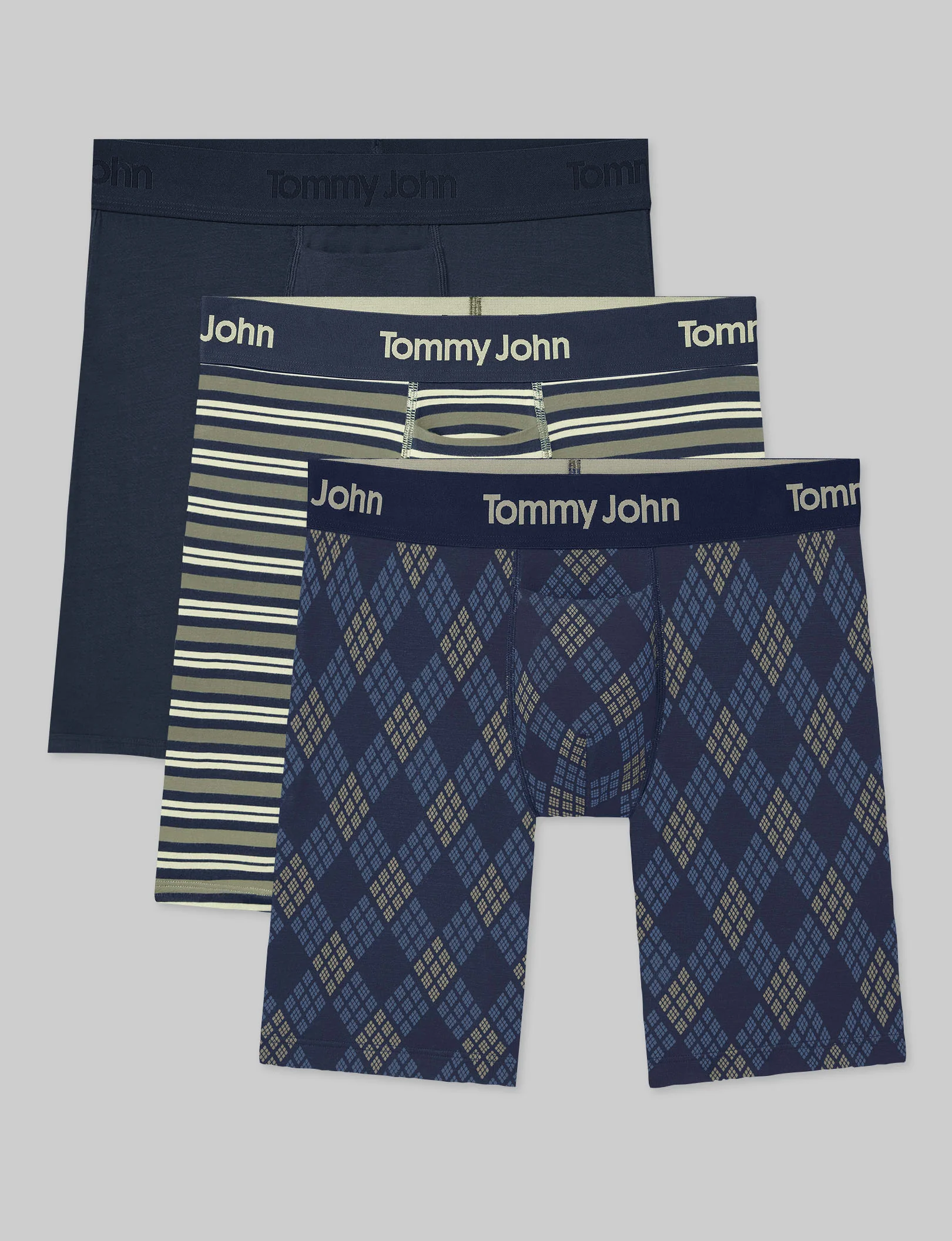 Second Skin Boxer Brief 8" (3-Pack) - Image 2