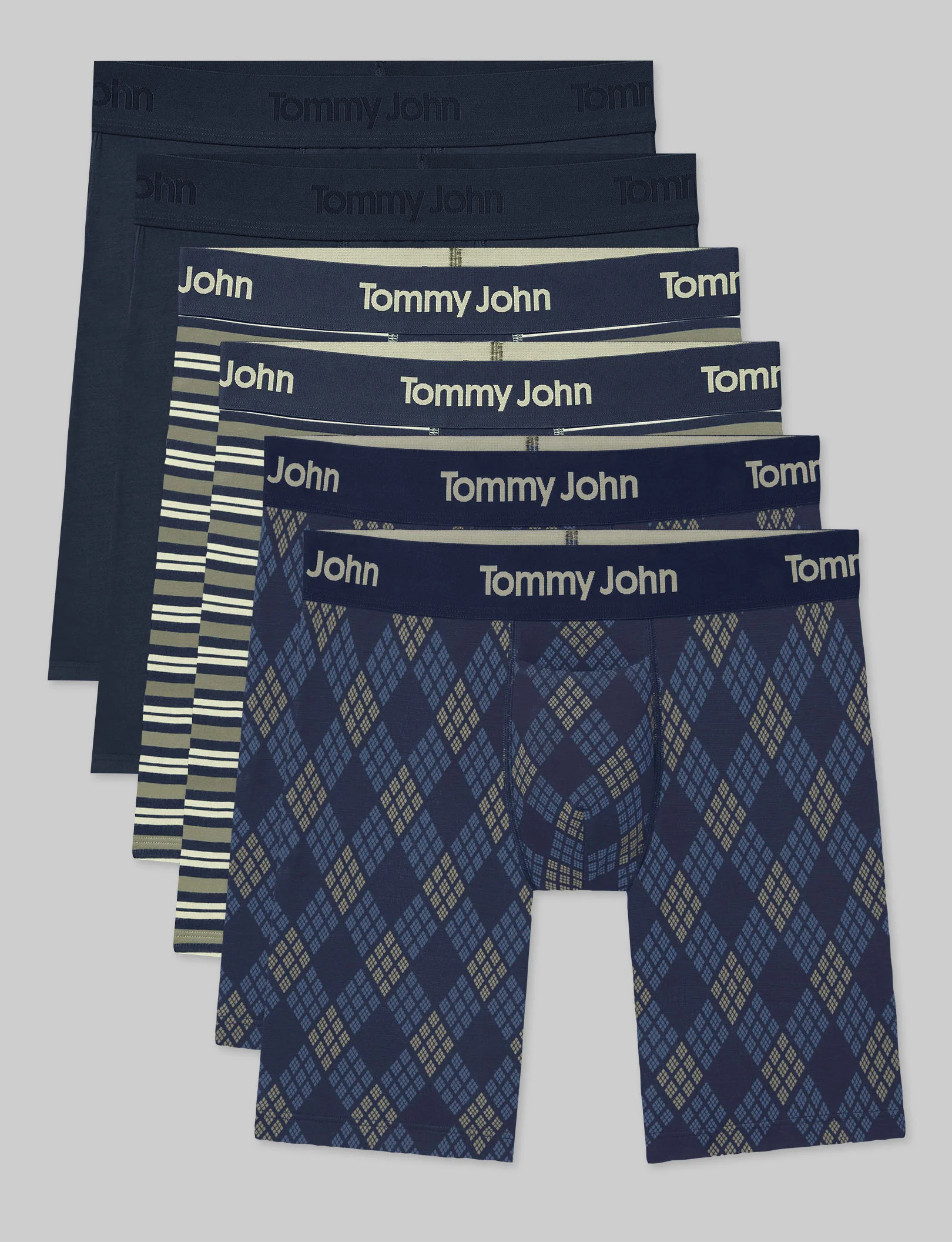 Second Skin Boxer Brief 8" (6-Pack) - Image 2