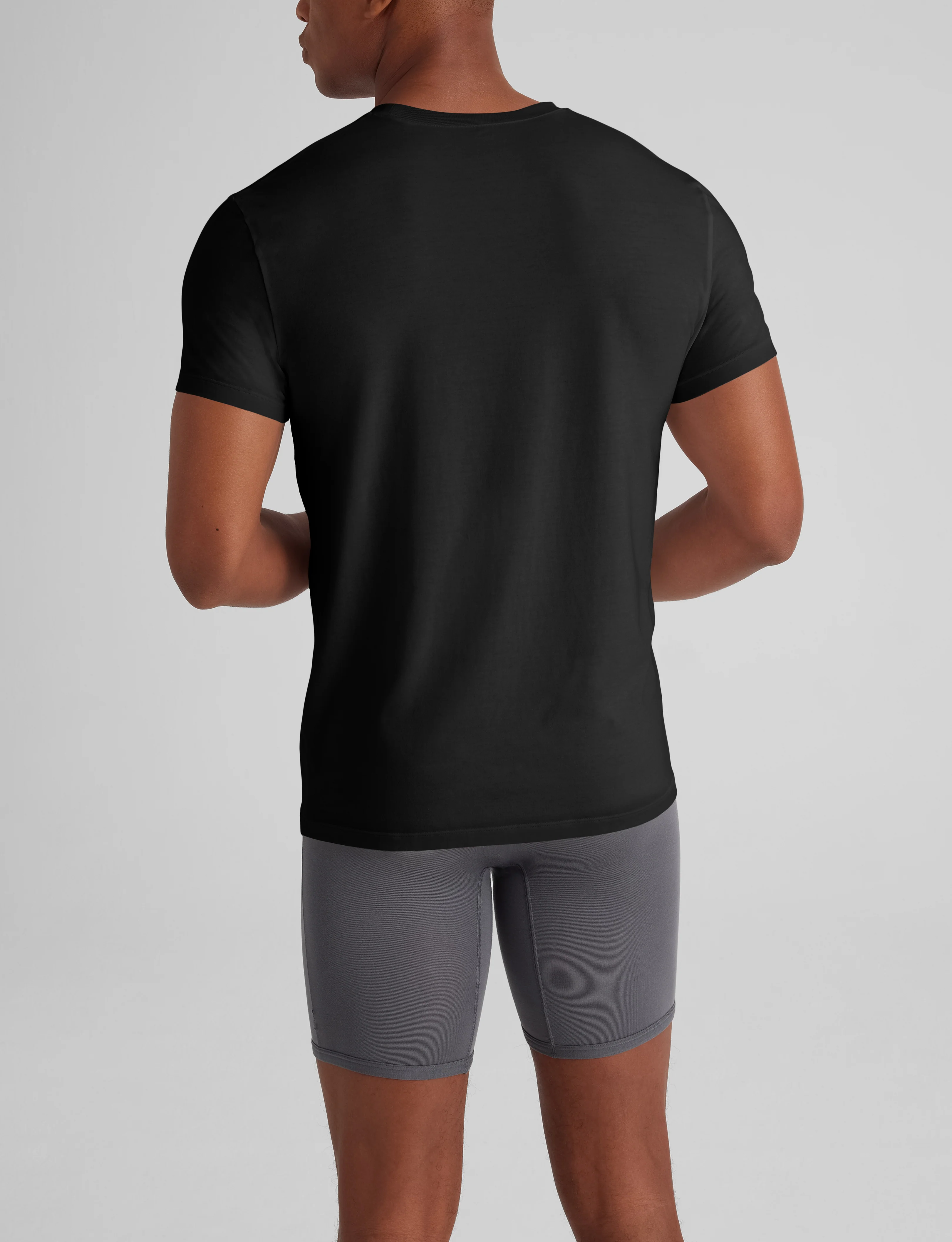 Second Skin Crew Neck Modern Fit Undershirt (3-Pack) - Image 7