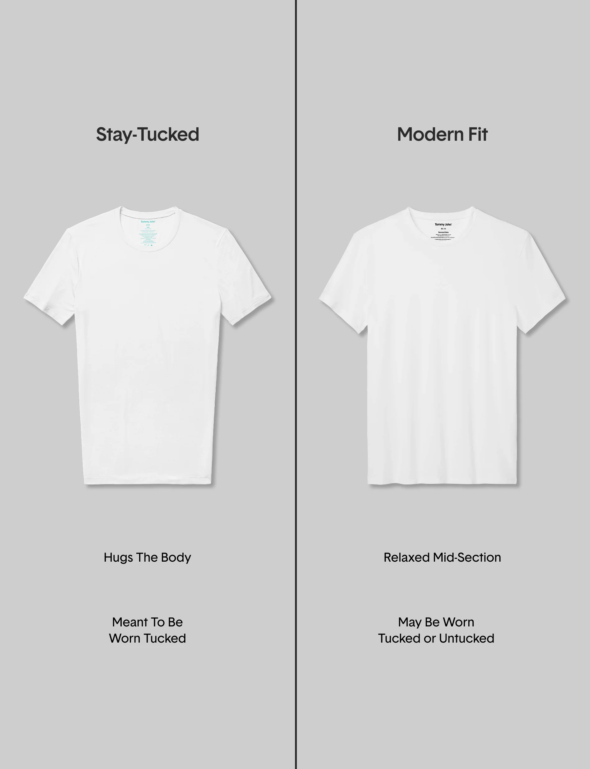 Second Skin Crew Neck Modern Fit Undershirt (3-Pack) - Image 9