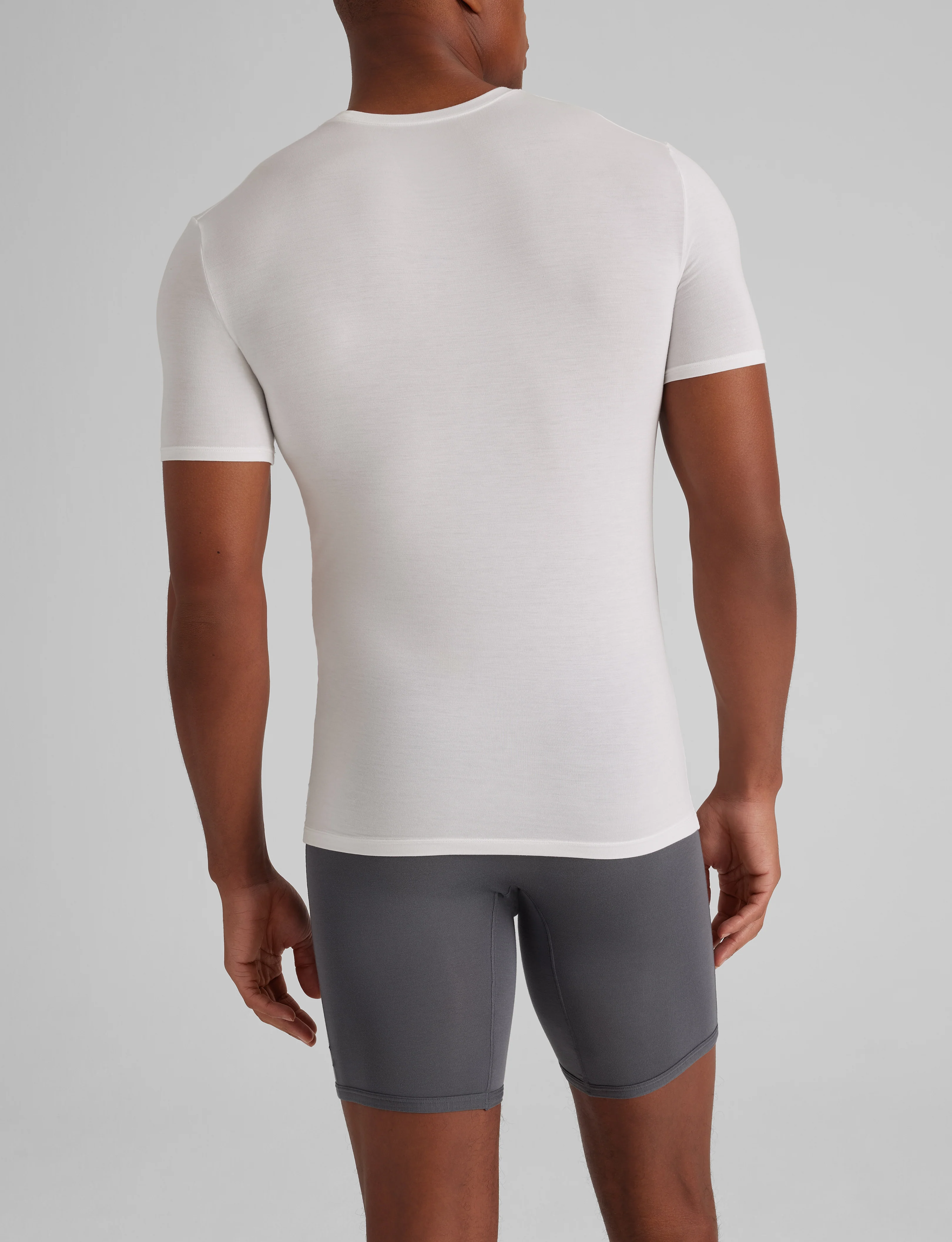 Second Skin Crew Neck Stay-Tucked Undershirt (3-Pack) - Image 7