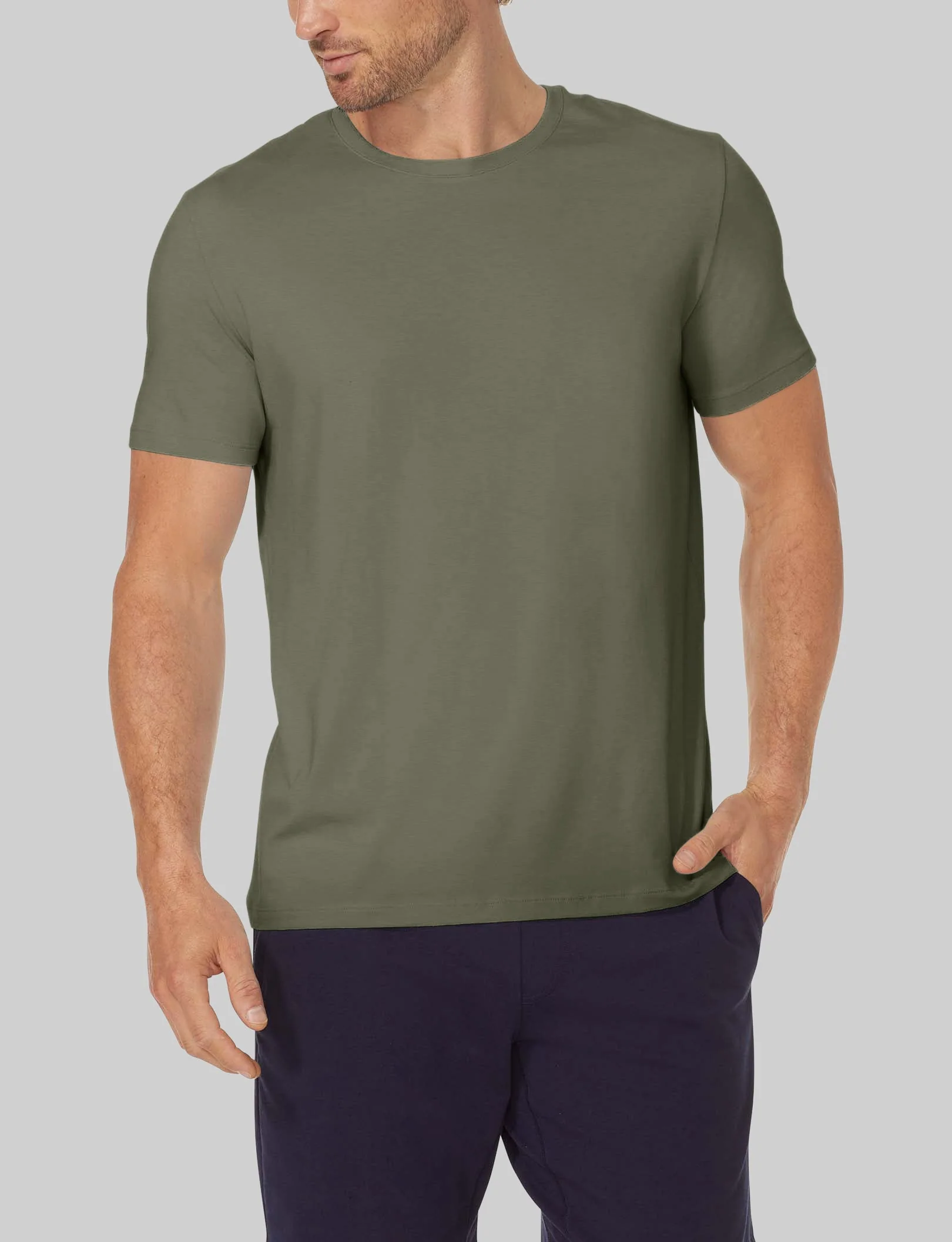 Second Skin Crew Neck Tee - Image 10