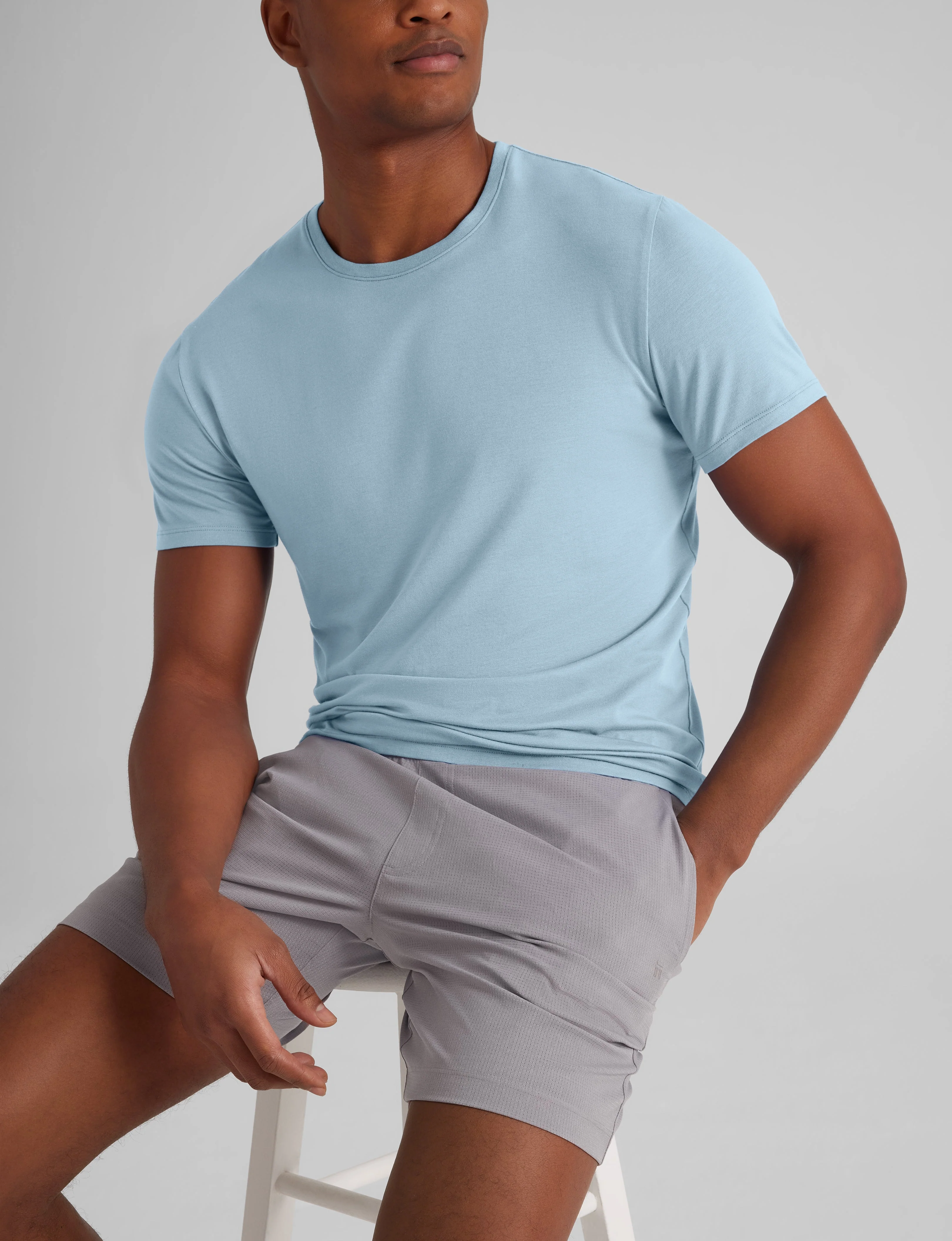 Second Skin Crew Neck Tee - Image 26