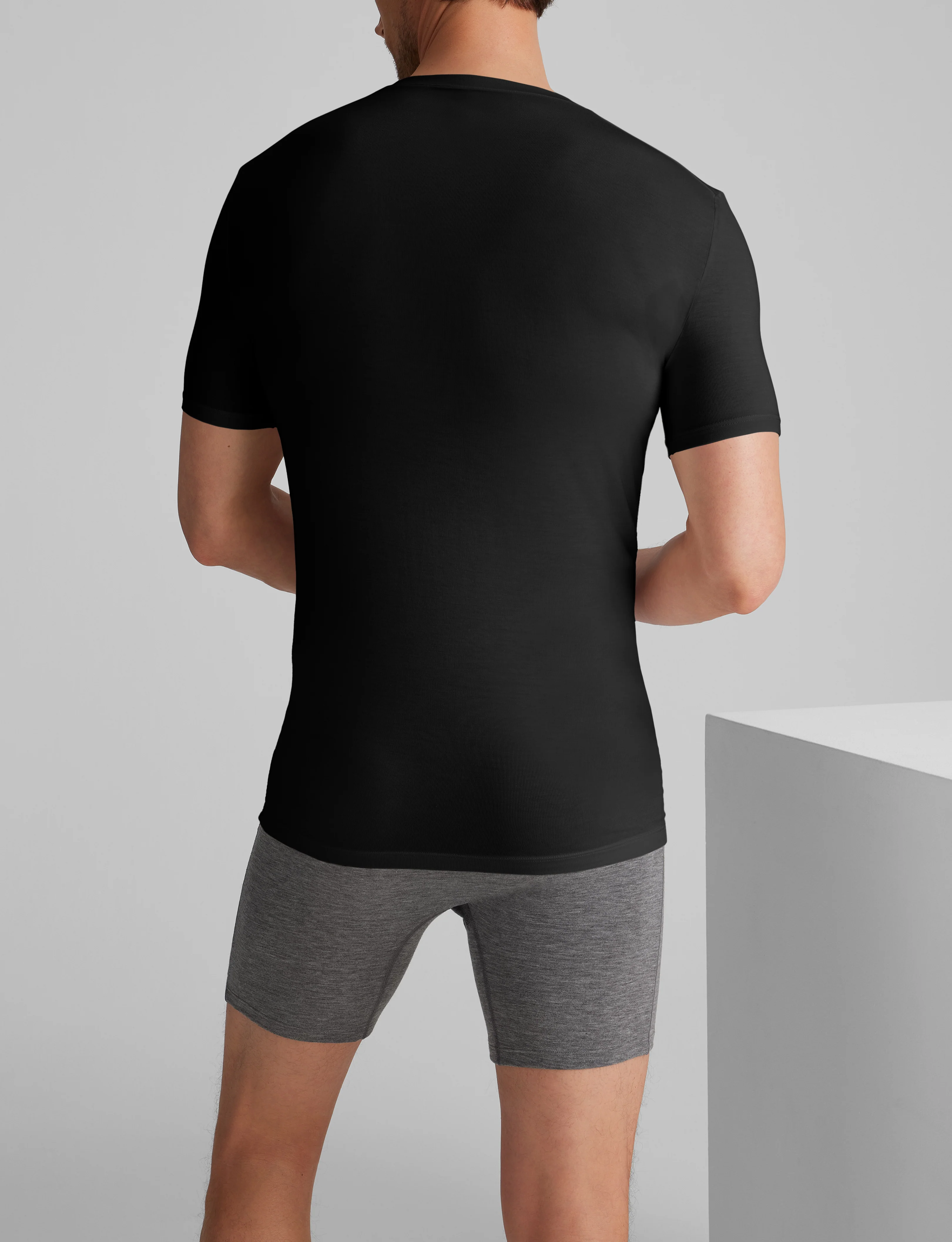 Second Skin Deep V-Neck Stay-Tucked Undershirt - Image 3