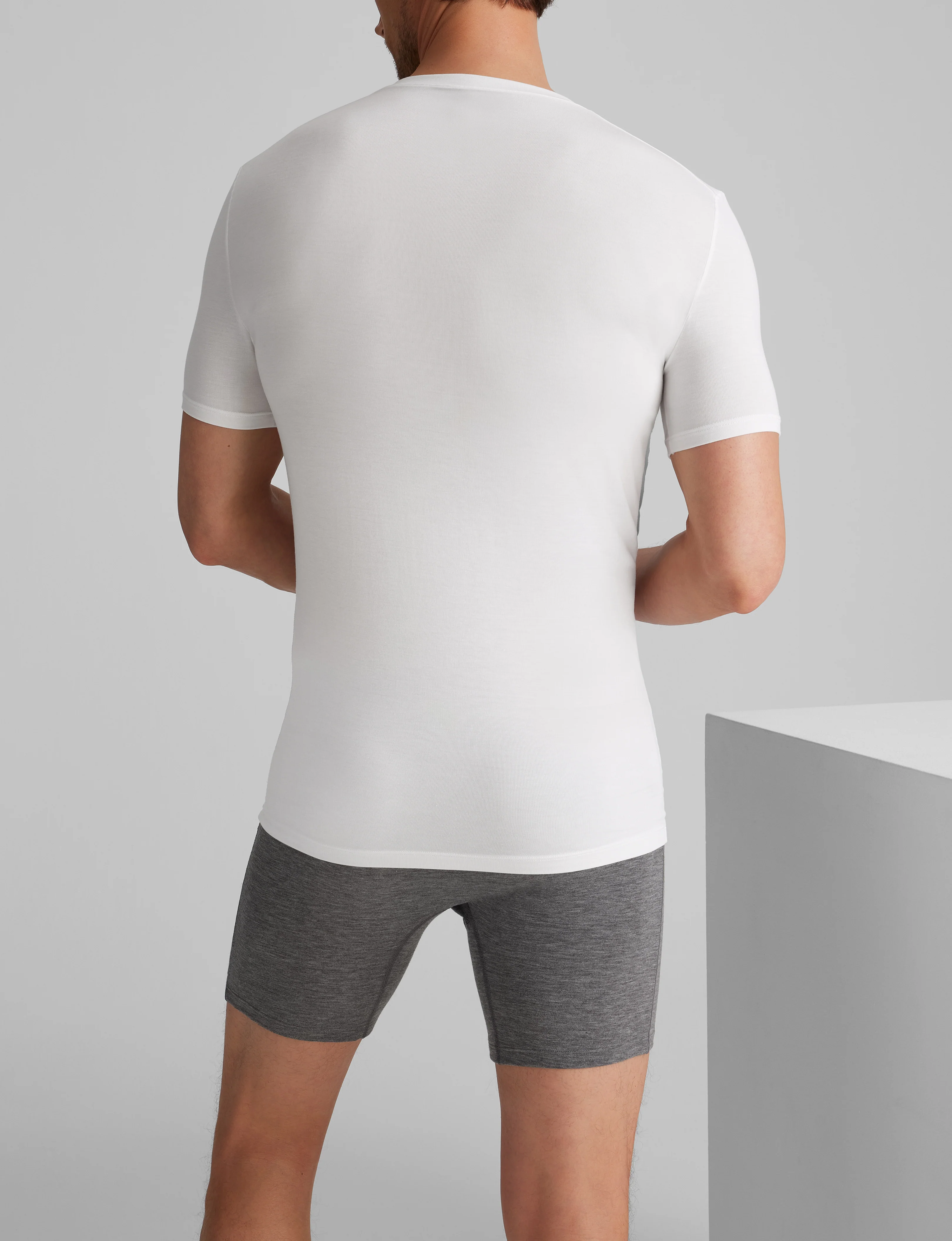 Second Skin Deep V-Neck Stay-Tucked Undershirt (6-Pack) - Image 8