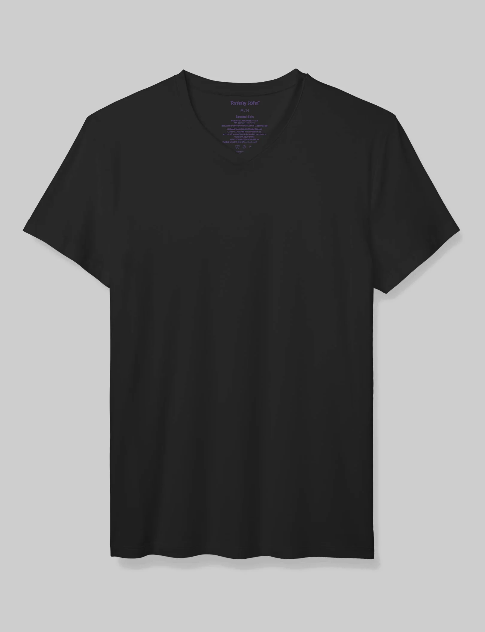 Second Skin High V-Neck Modern Fit Undershirt - Image 10