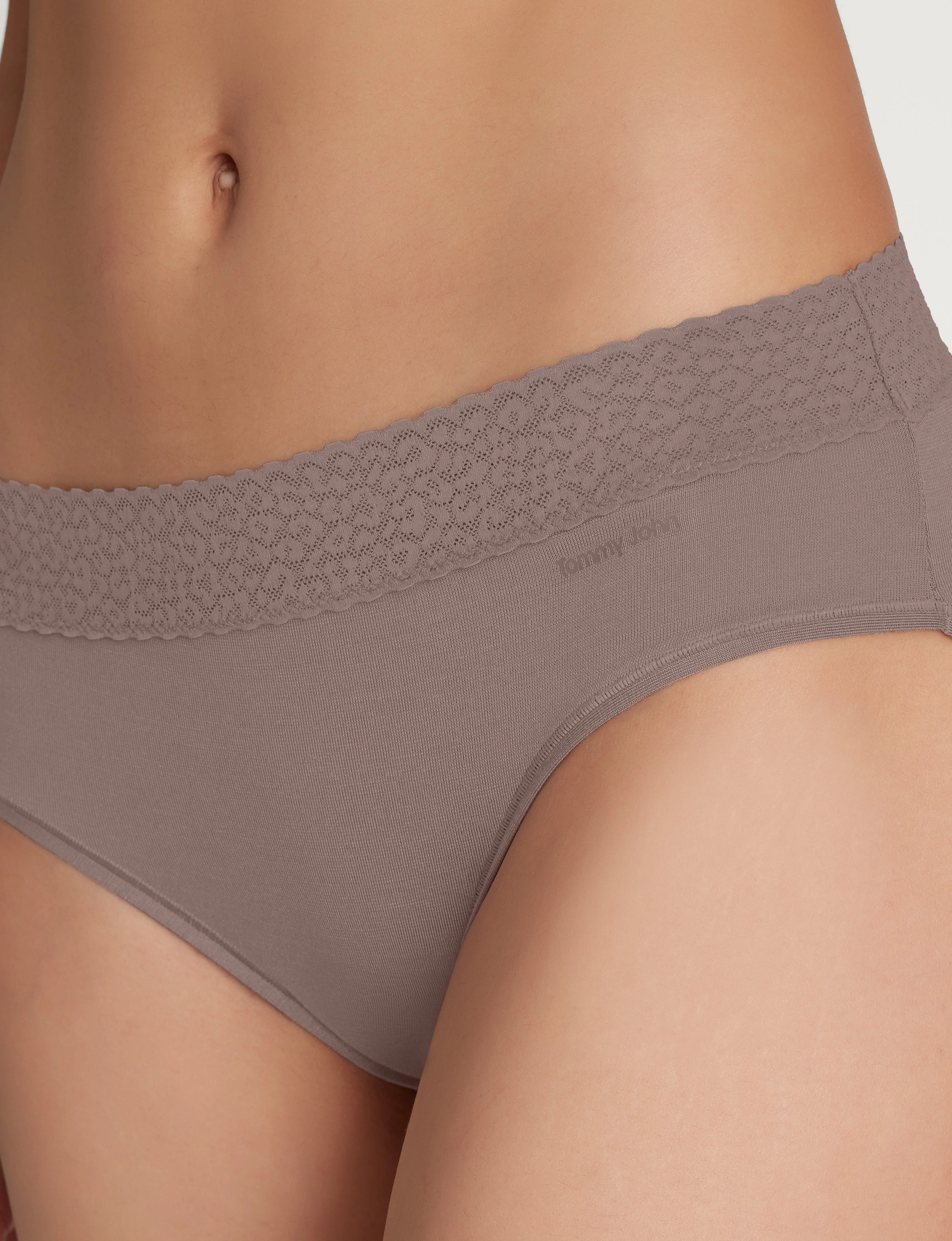 Women's Second Skin Brief, Lace Waist - Image 29