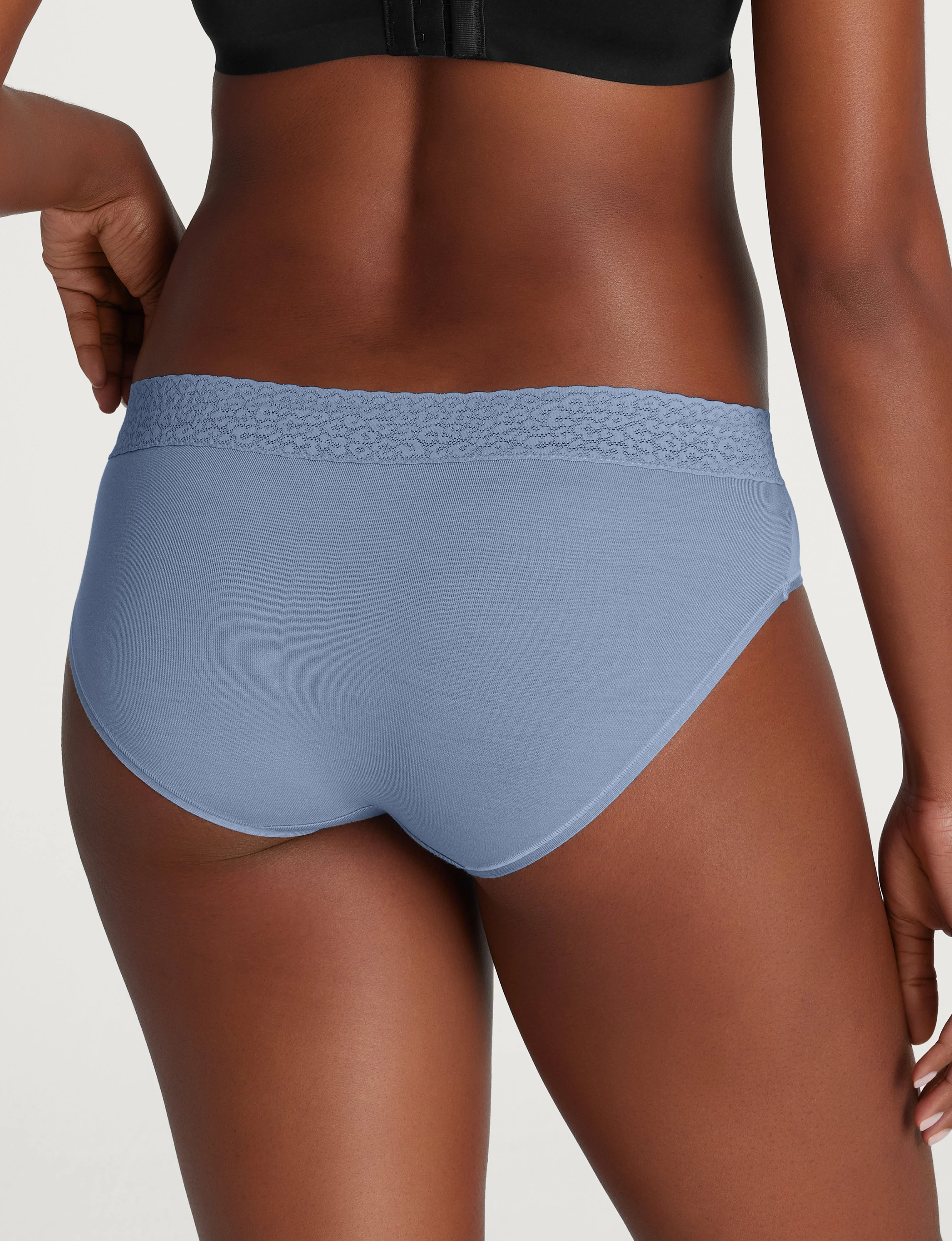 Women's Second Skin Brief, Lace Waist - Image 5