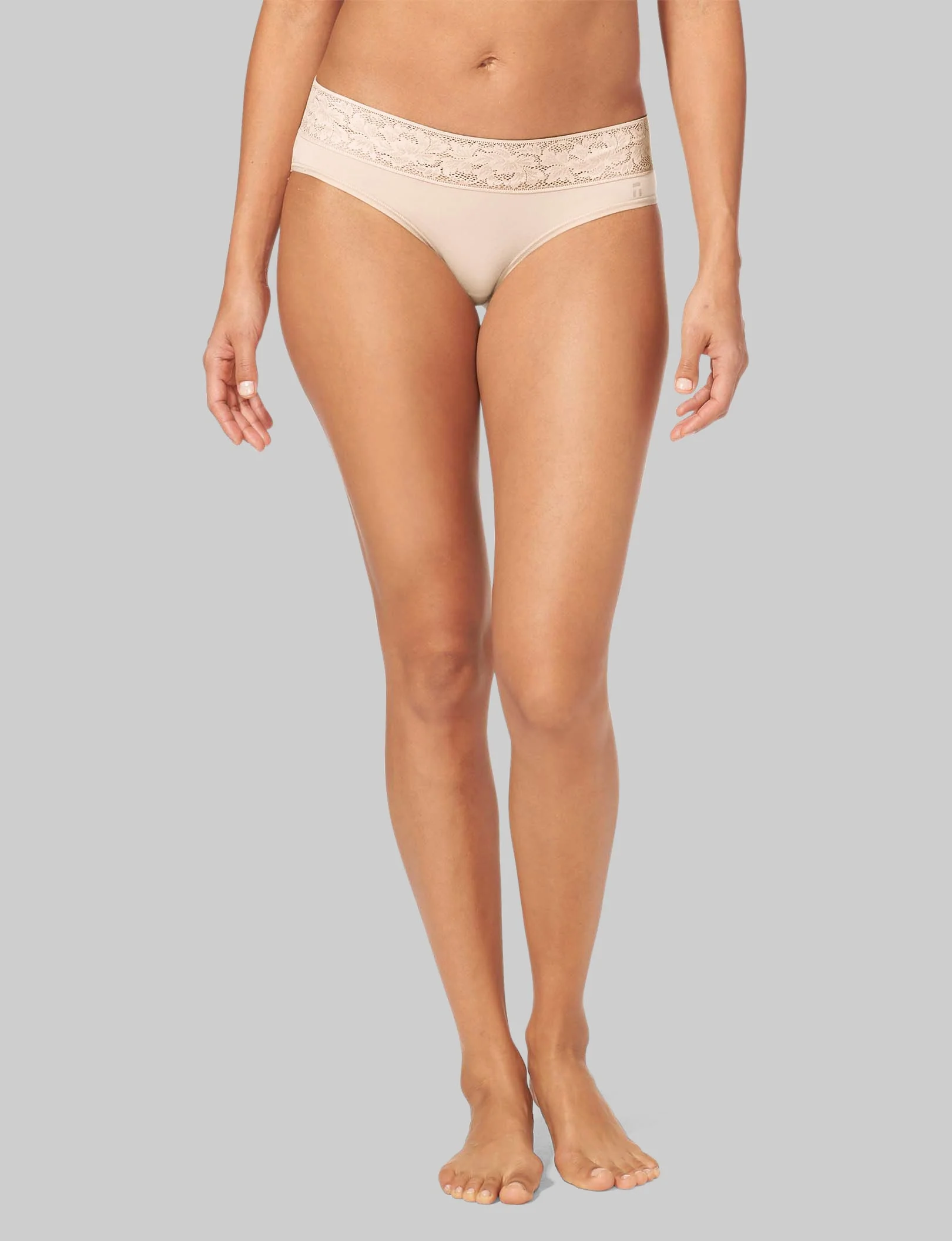 Women's Second Skin Brief, Lace Waist - Image 8