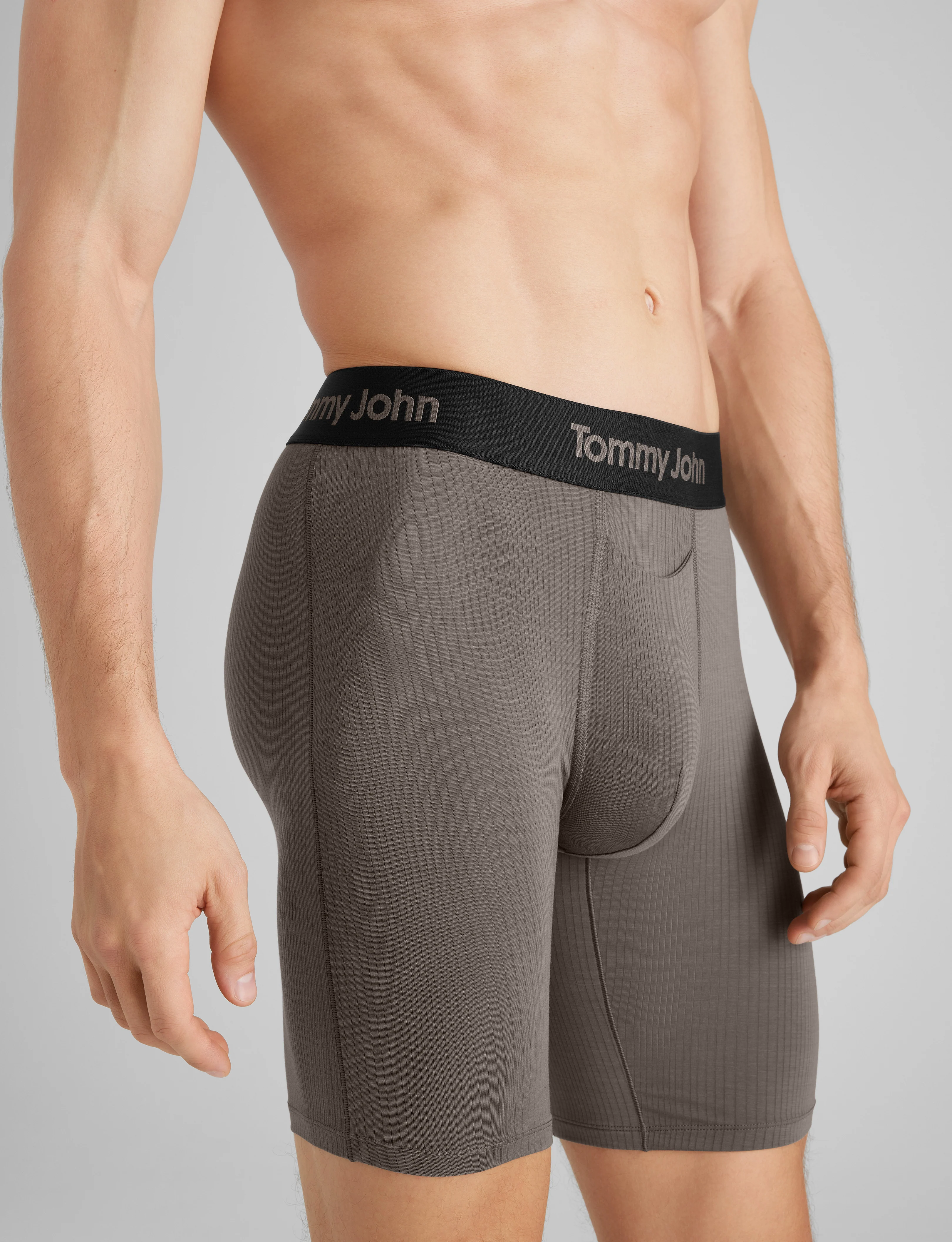 Second Skin Luxe Rib Boxer Brief 8" - Image 13