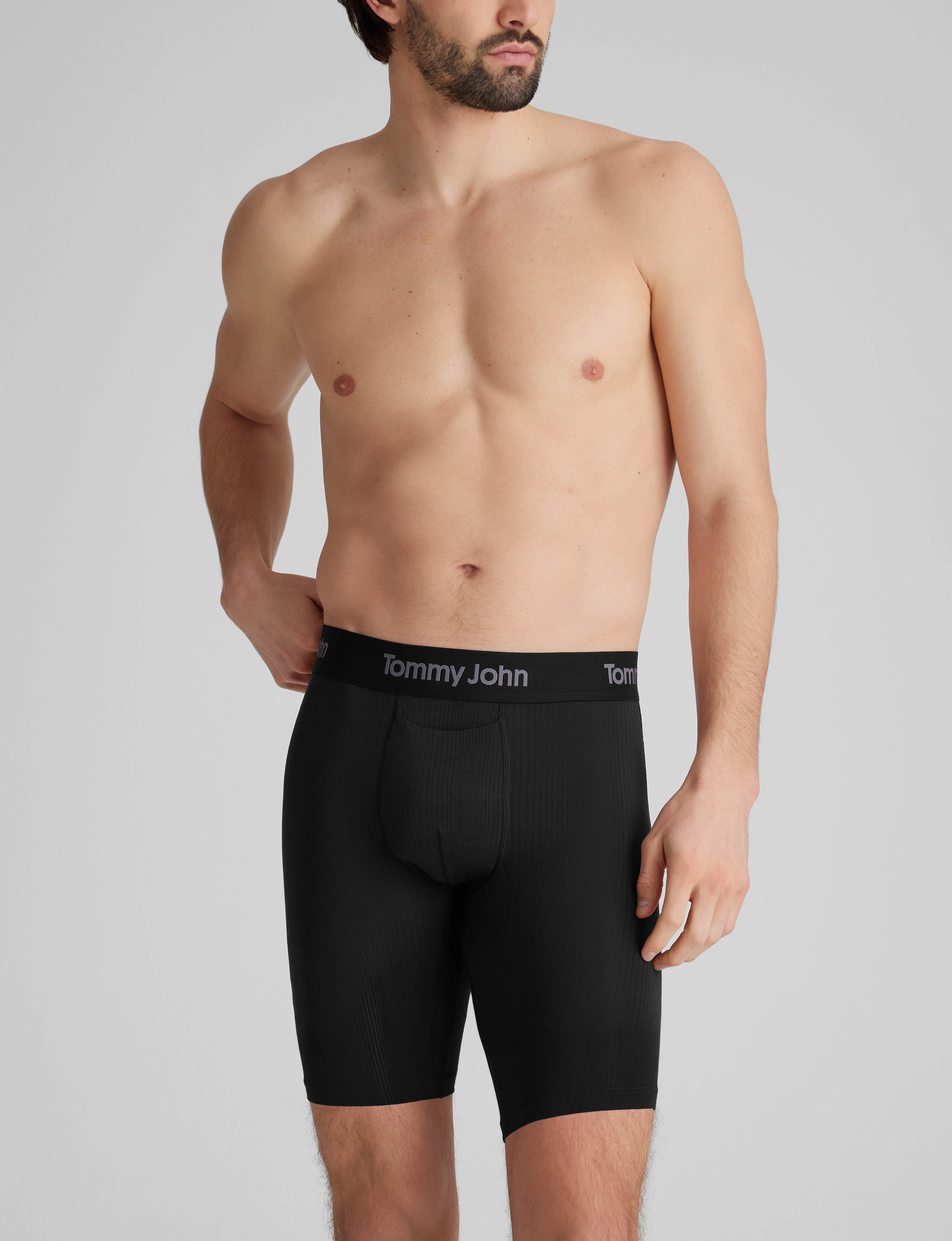 Second Skin Luxe Rib Boxer Brief 8" (3-Pack) - Image 22