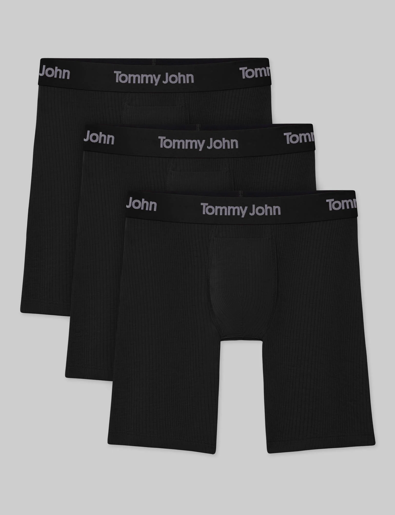 Second Skin Luxe Rib Boxer Brief 8" (3-Pack) - Image 5