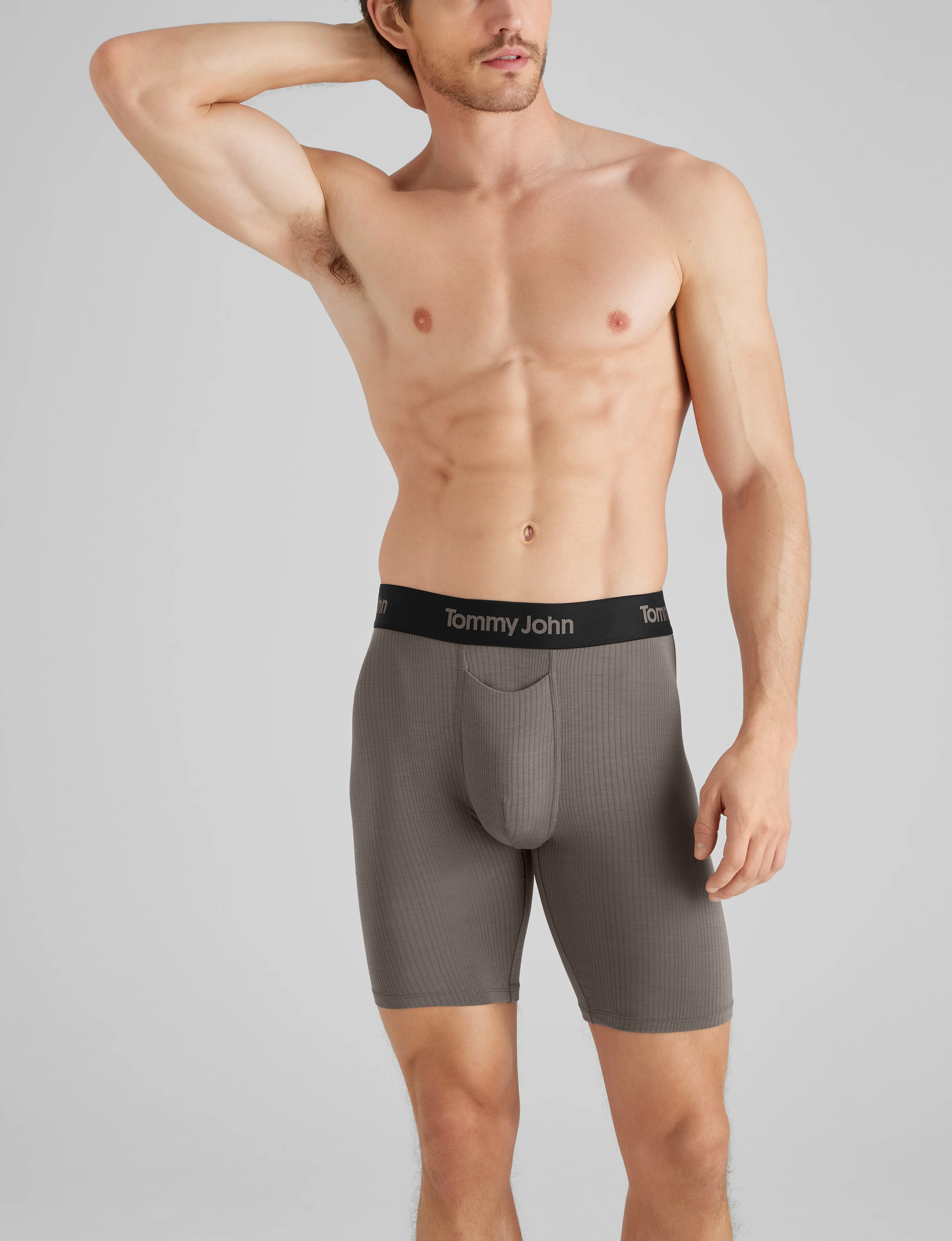 Second Skin Luxe Rib Boxer Brief 8" (6-Pack) - Image 14