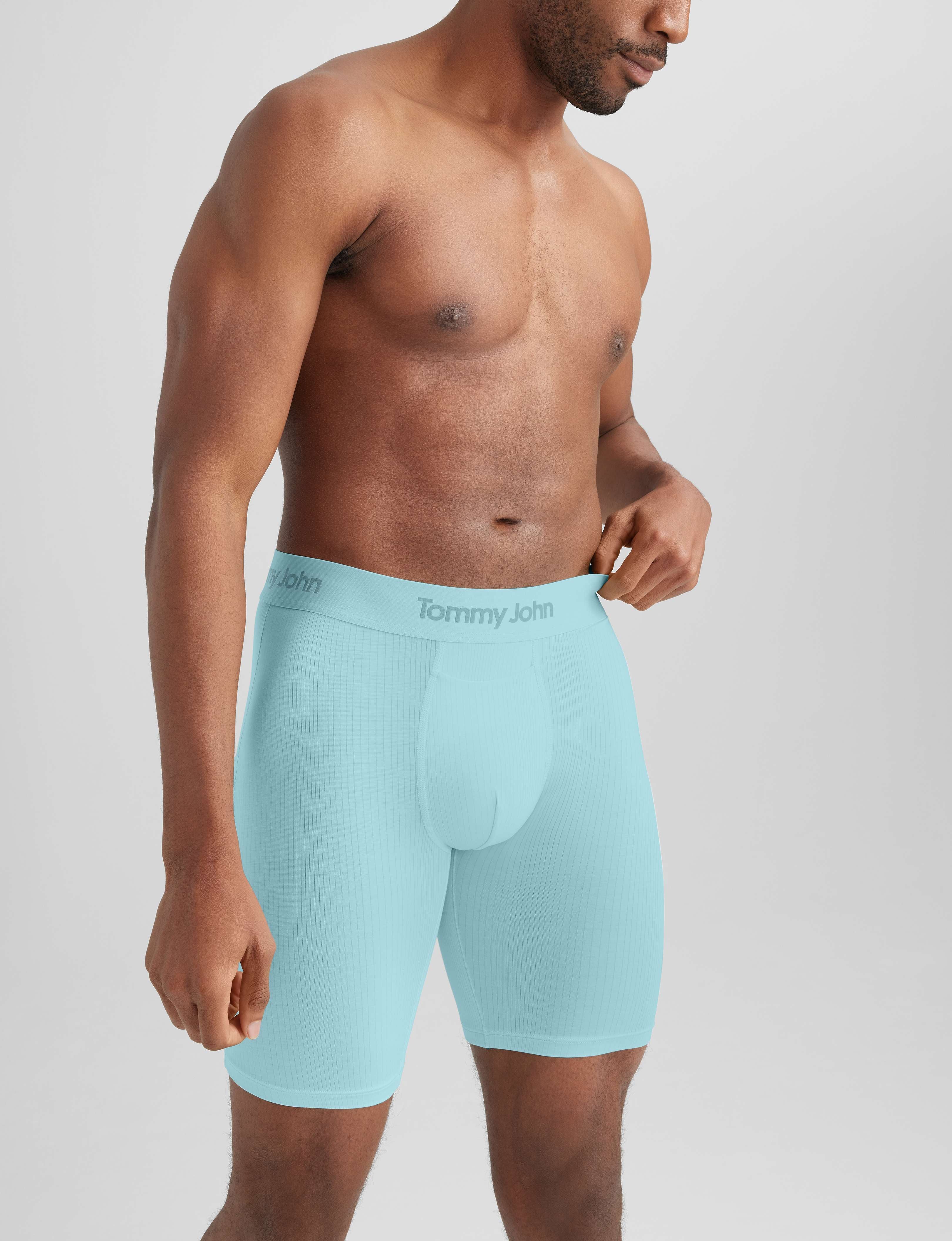 Second Skin Luxe Rib Boxer Brief 8" - Image 21
