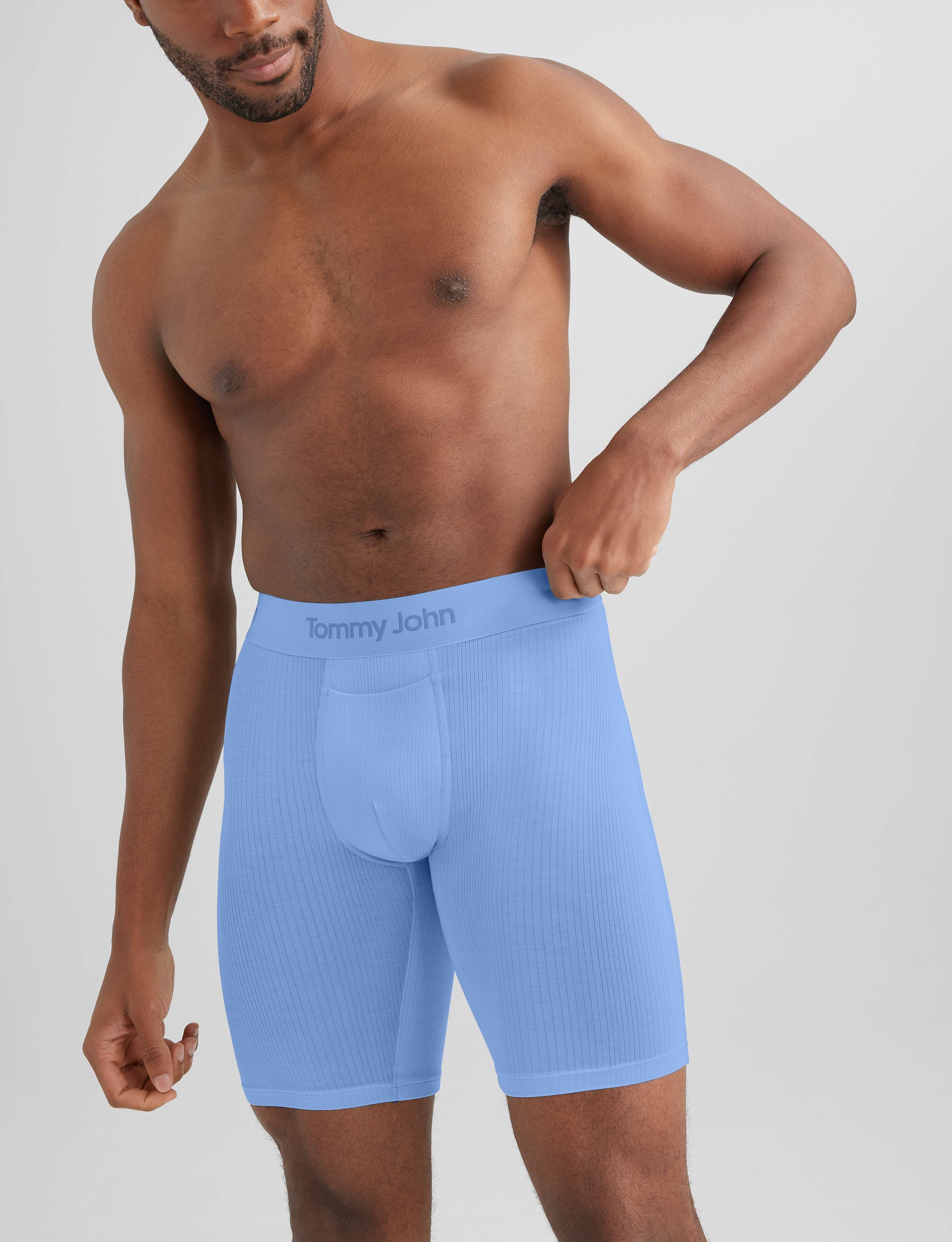 Second Skin Luxe Rib Boxer Brief 8" - Image 3