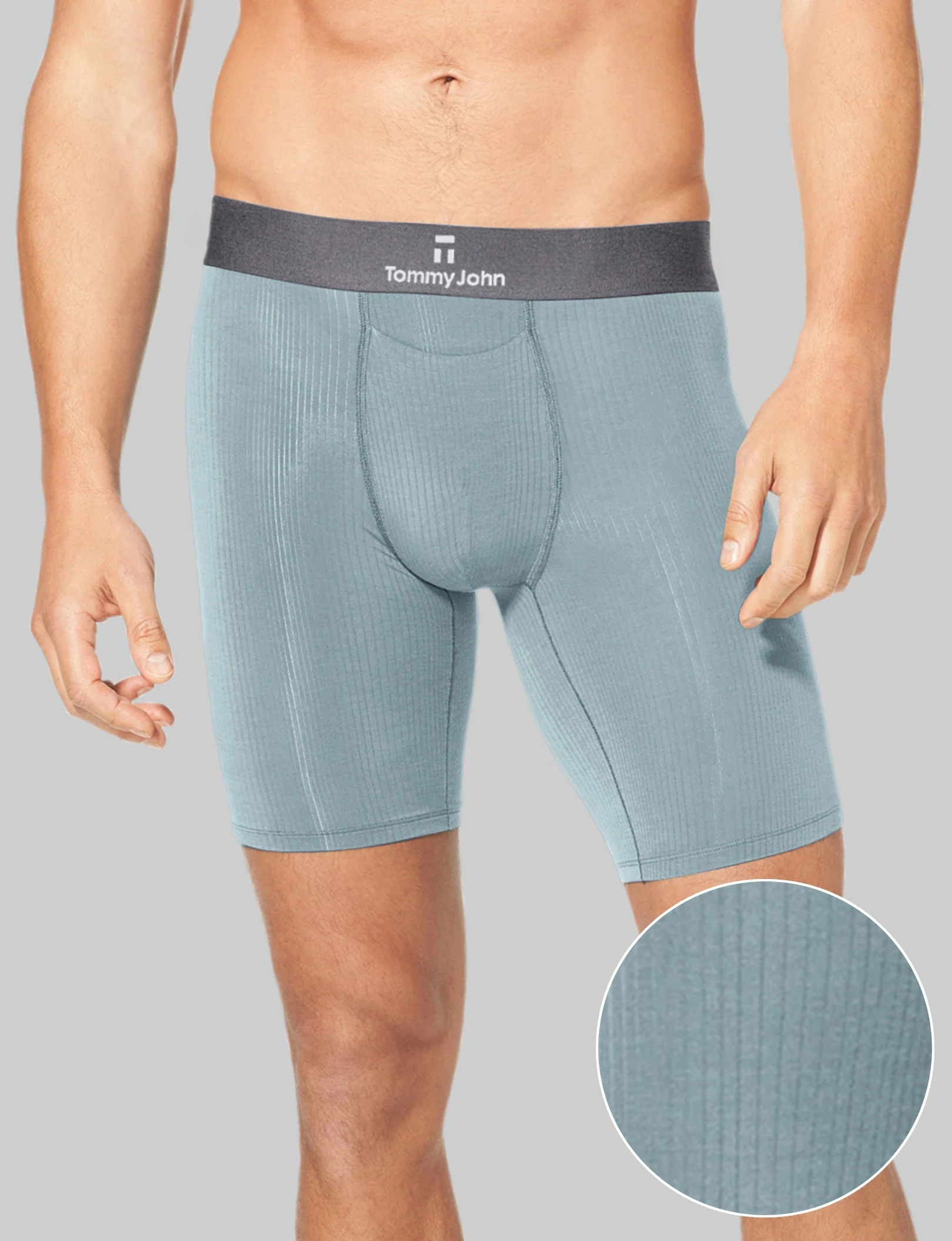 Second Skin Luxe Rib Boxer Brief 8" - Image 32