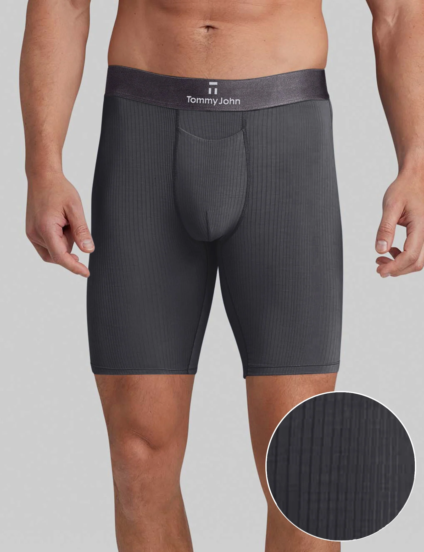 Second Skin Luxe Rib Boxer Brief 8" - Image 33