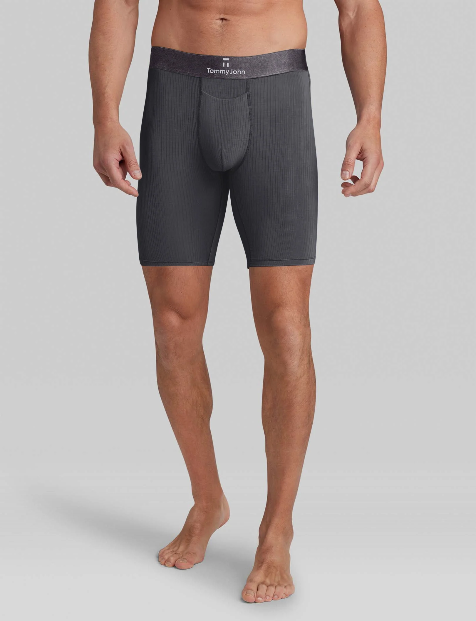 Second Skin Luxe Rib Boxer Brief 8" - Image 37