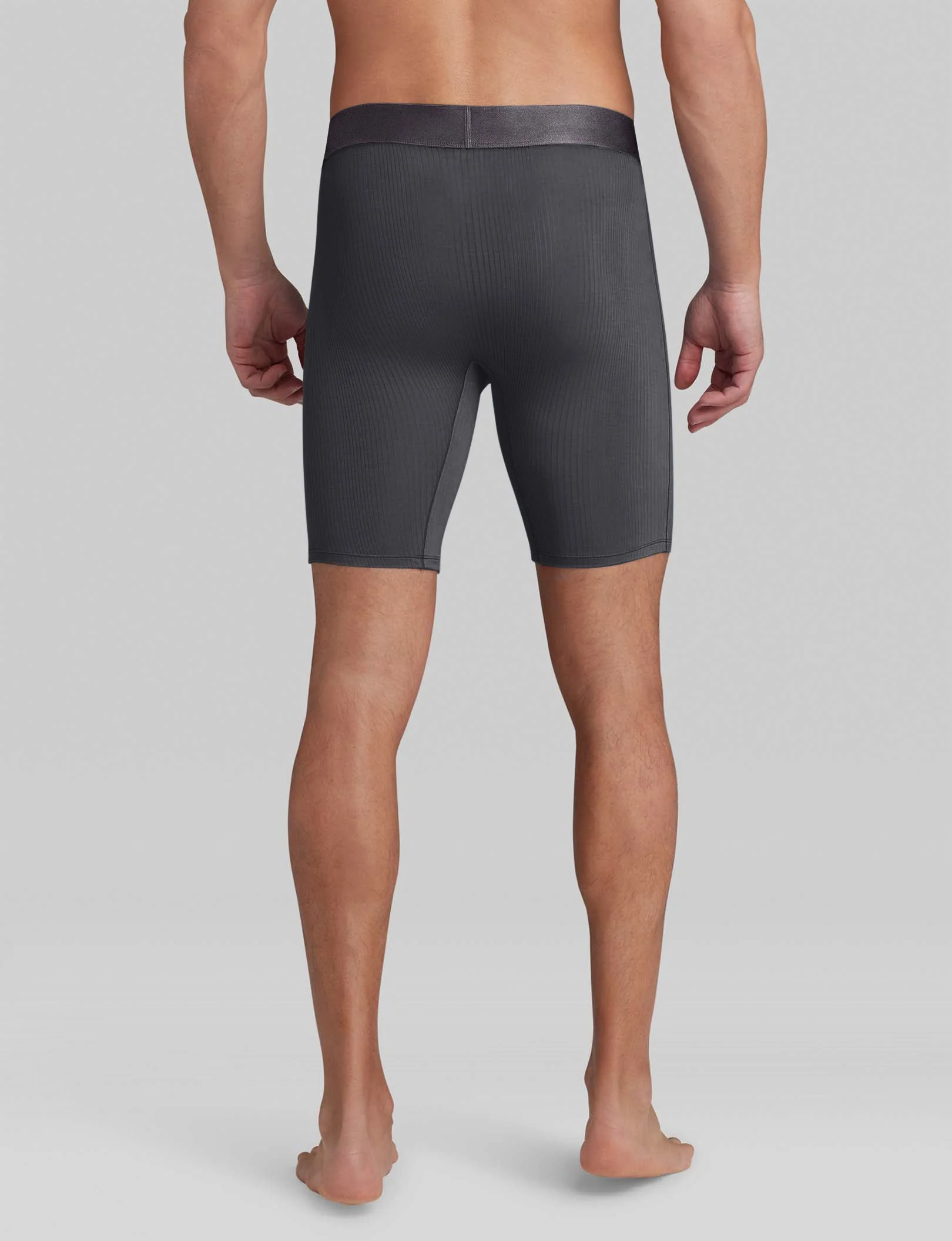 Second Skin Luxe Rib Boxer Brief 8" - Image 38