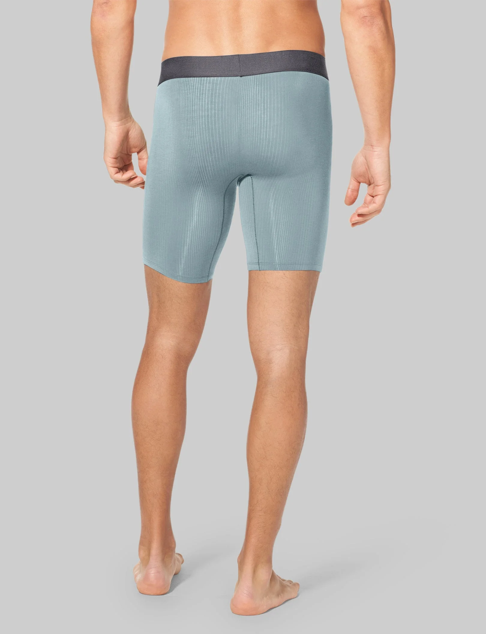 Second Skin Luxe Rib Boxer Brief 8" - Image 41
