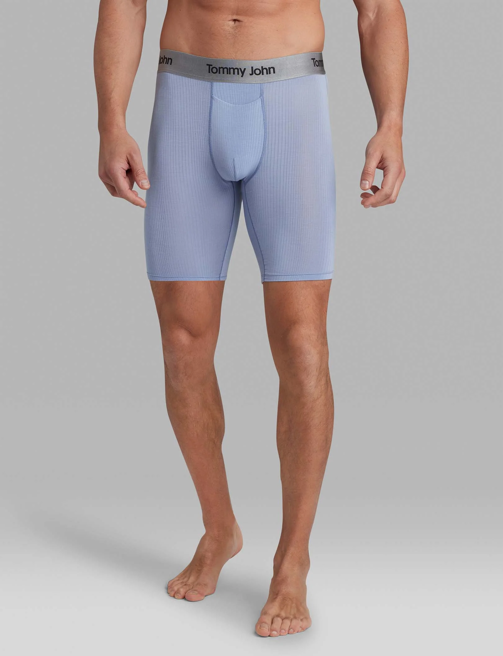 Second Skin Luxe Rib Boxer Brief 8" - Image 45
