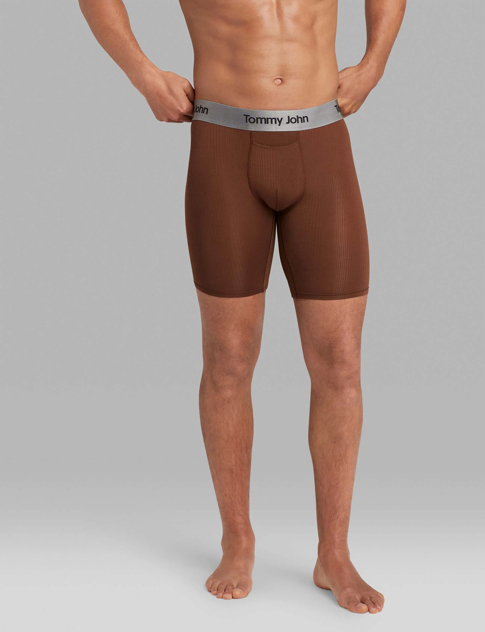 Second Skin Luxe Rib Boxer Brief 8" - Image 49