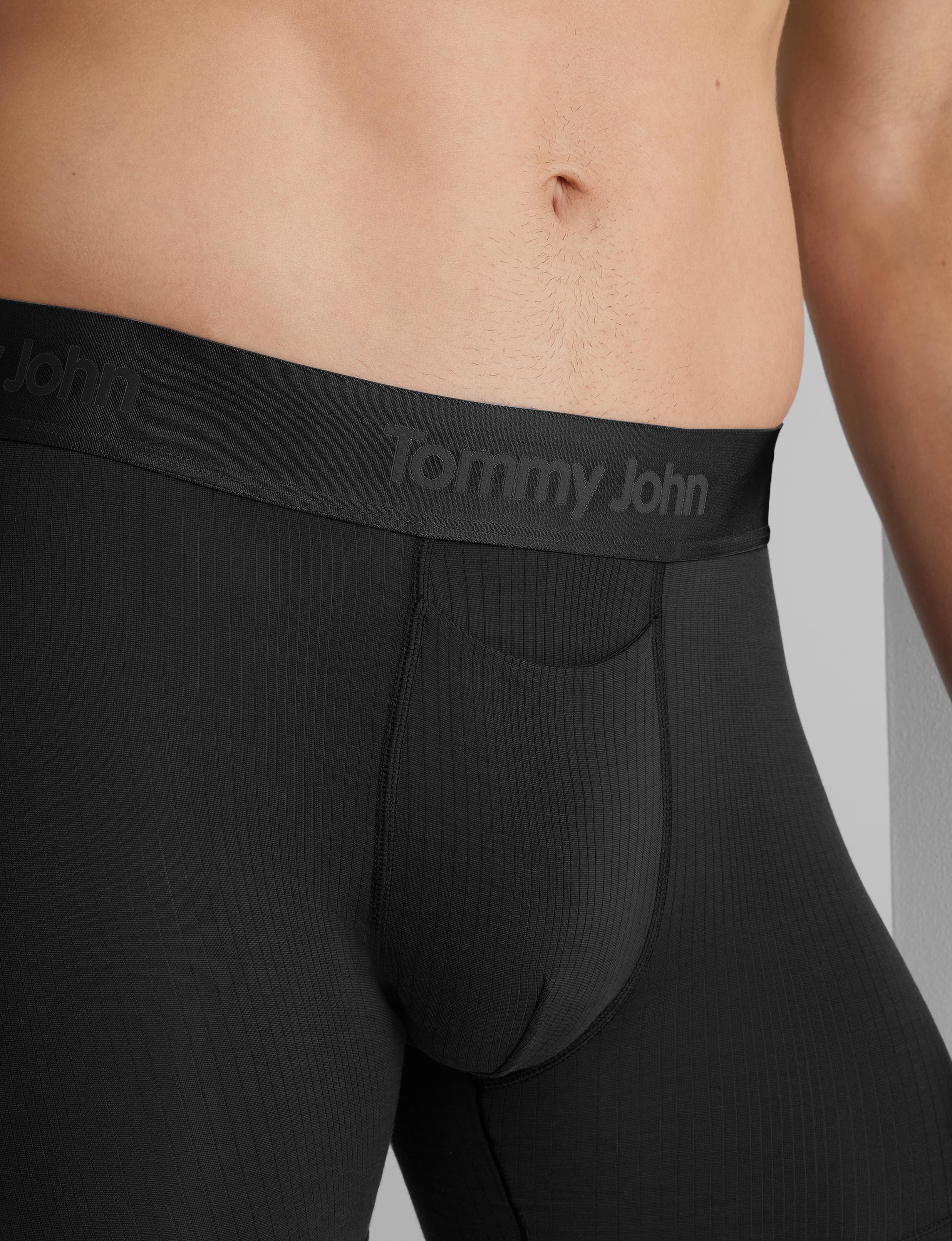Second Skin Luxe Rib Boxer Brief 8" - Image 60
