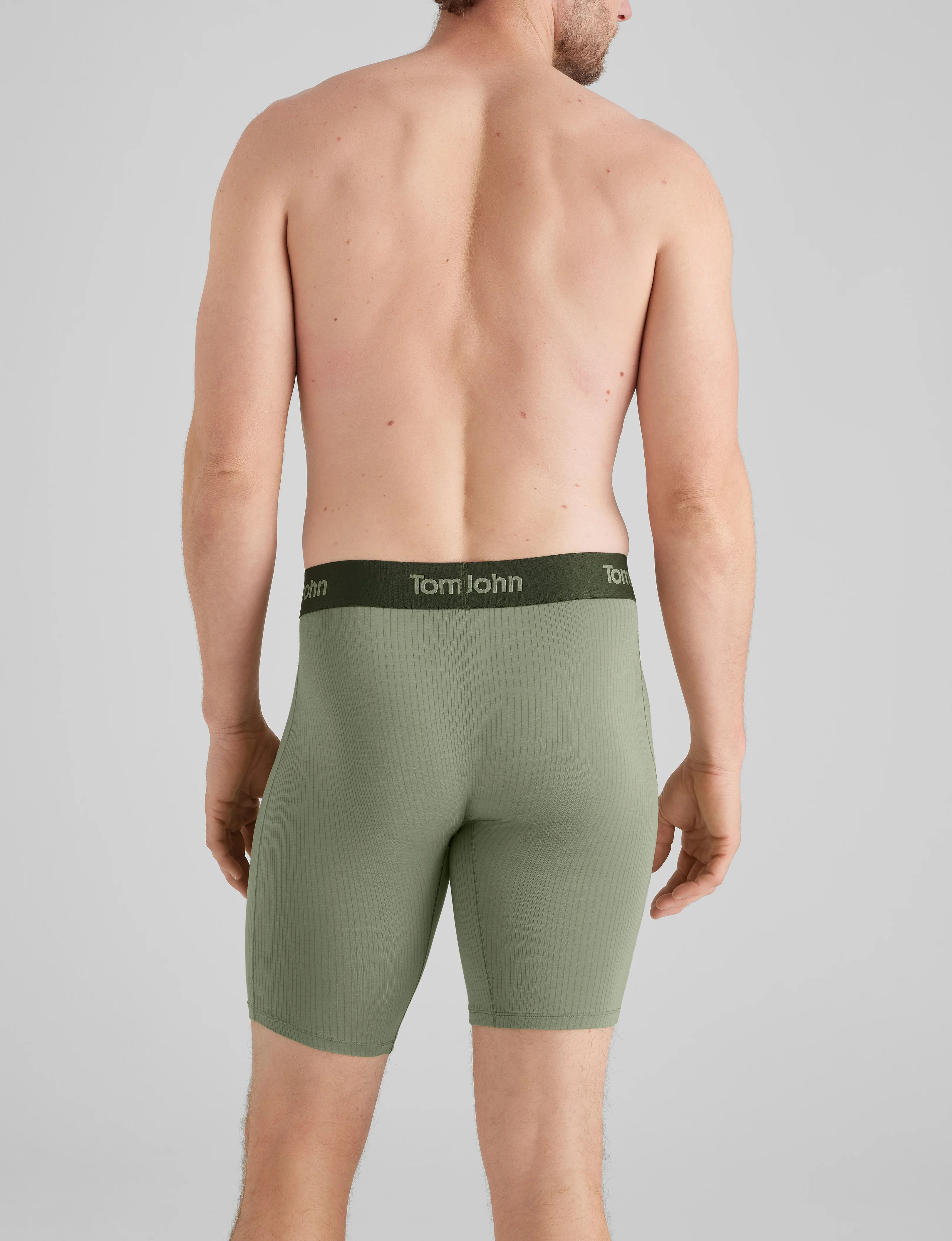 Second Skin Luxe Rib Mid-Length Boxer Brief 6" - Image 19