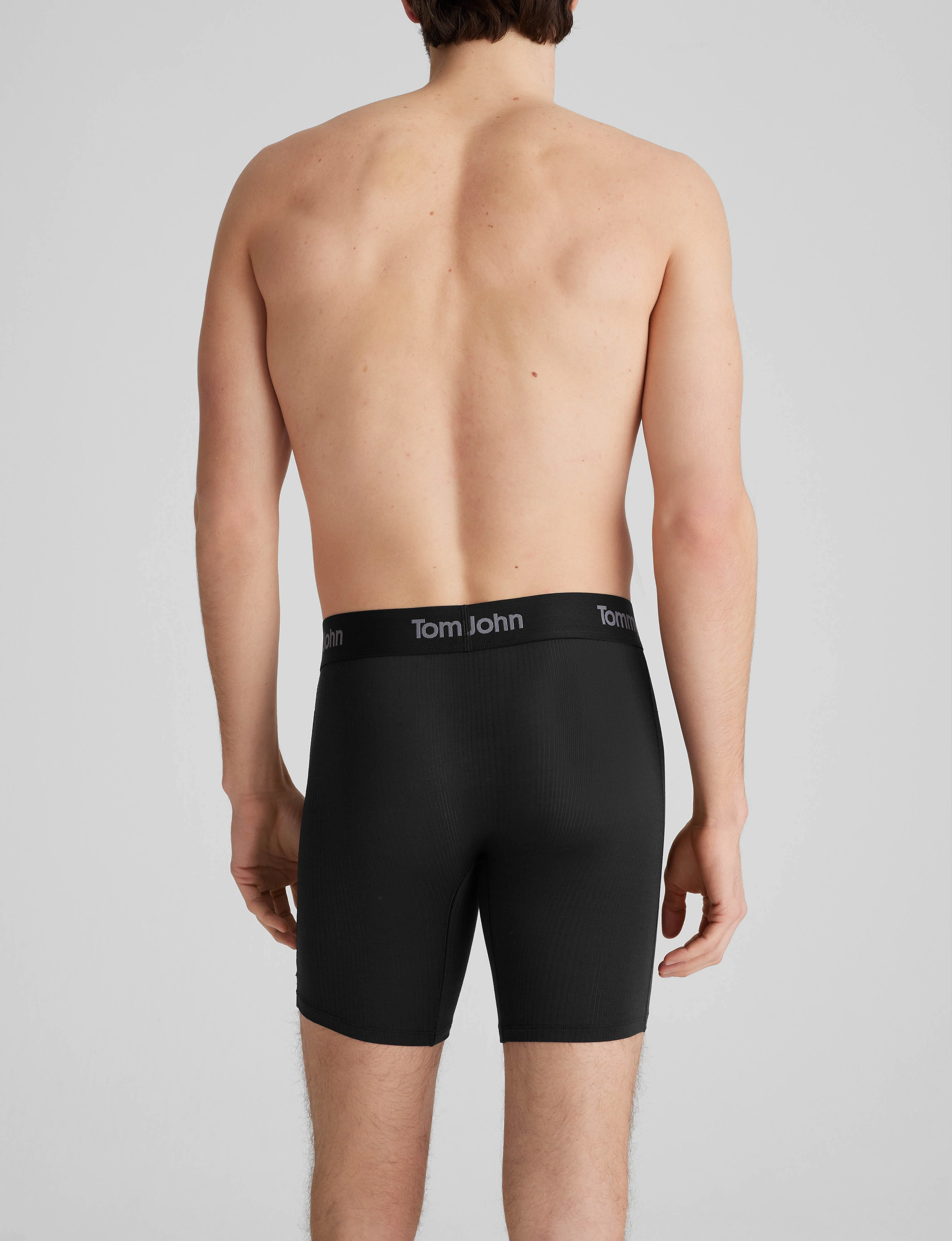 Second Skin Luxe Rib Mid-Length Boxer Brief 6" (6-Pack) - Image 7