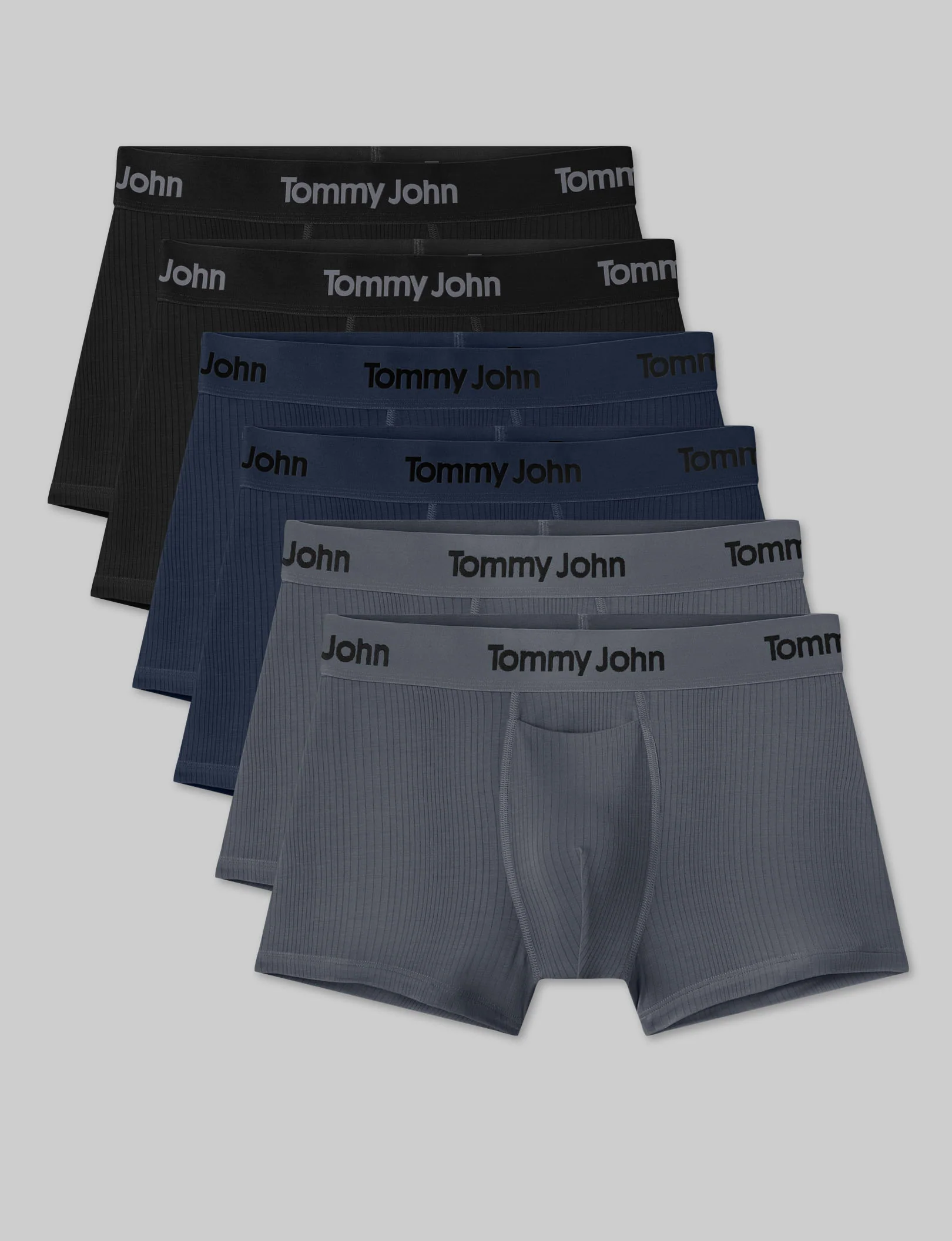 Second Skin Luxe Rib Square Cut 2" (6-Pack)